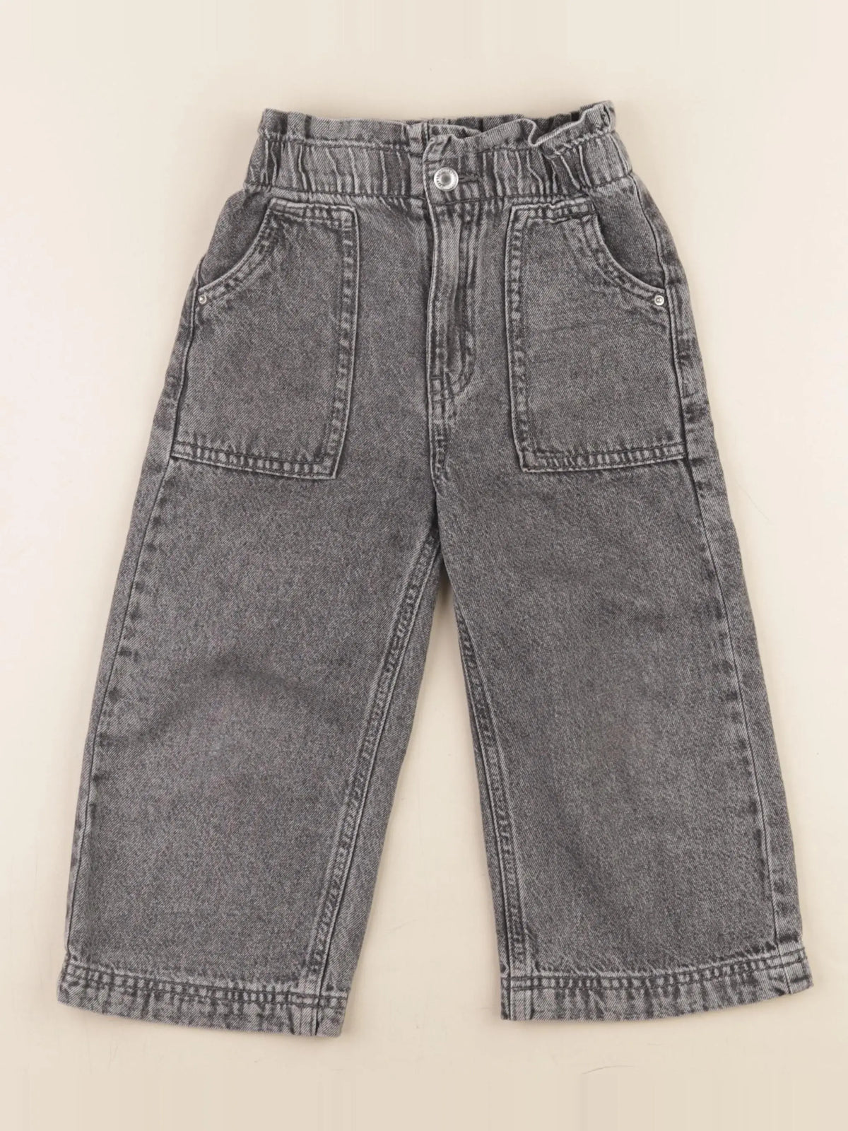 Vertbaudet - jean gris - 4 ans