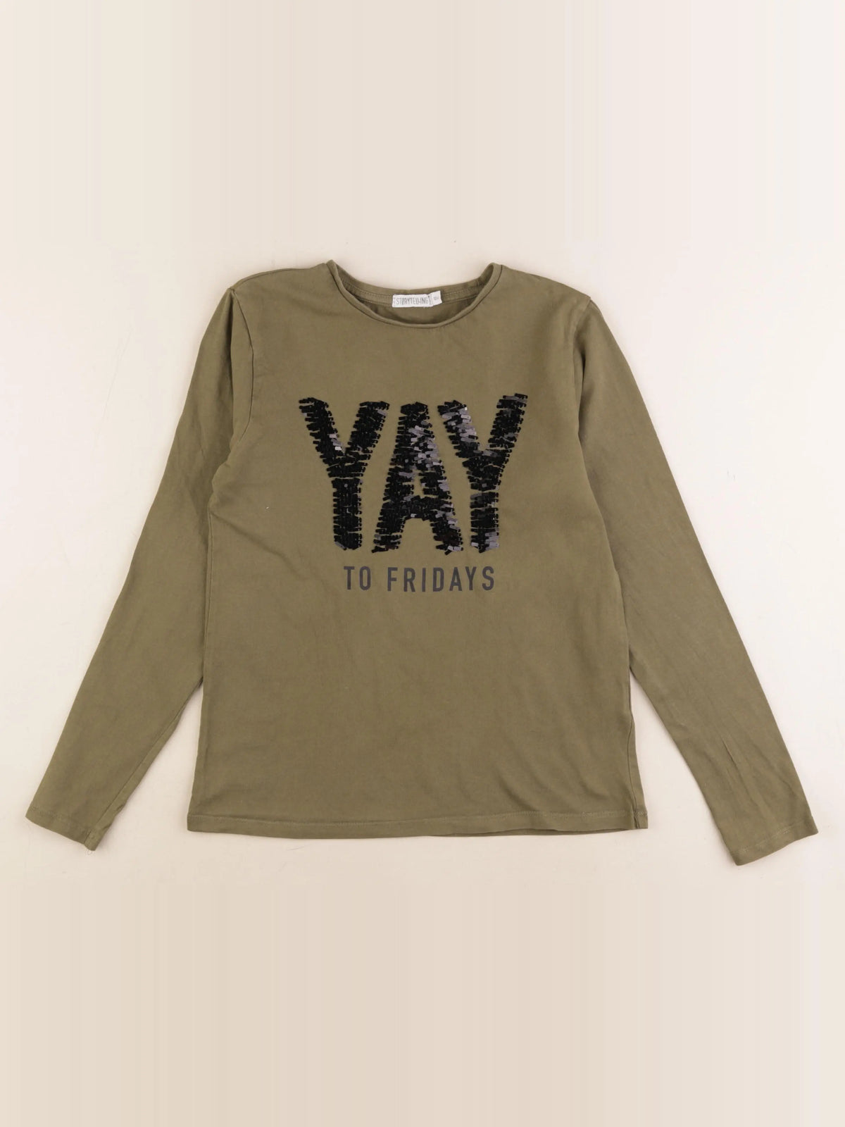 Storytelling - tee-shirt vert - 12 ans