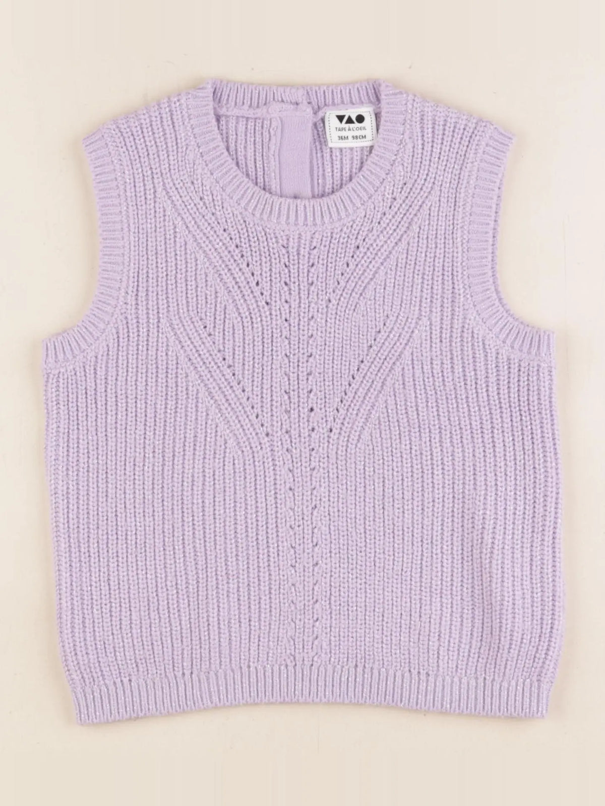 Tape à l'oeil - pull violet - 36 mois