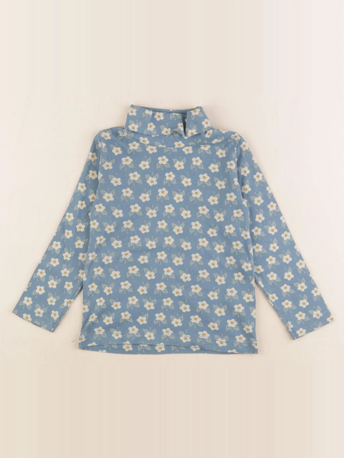 Petit Bateau - sous-pull bleu - 3 ans