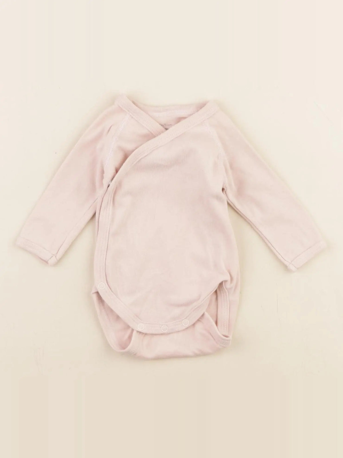 Petit Bateau - body rose - 1 mois