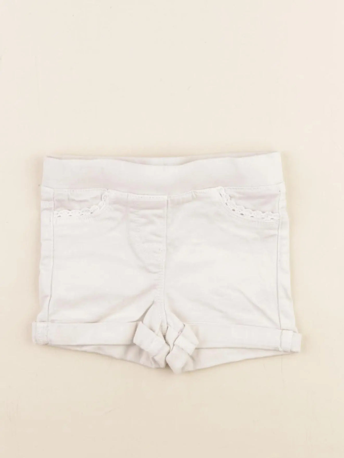 Vertbaudet - short beige - 3 ans