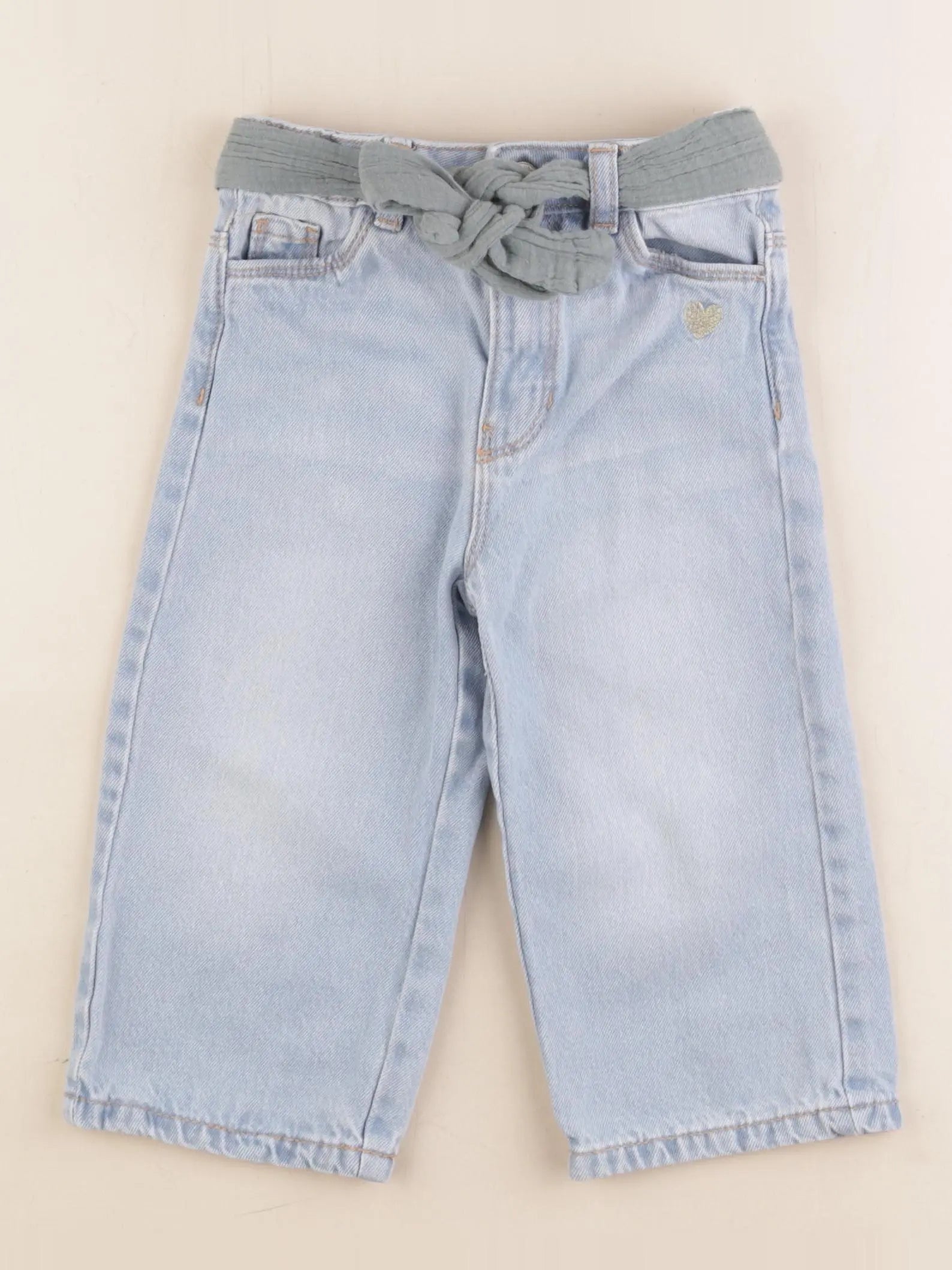 Vertbaudet - jean bleu - 2 ans