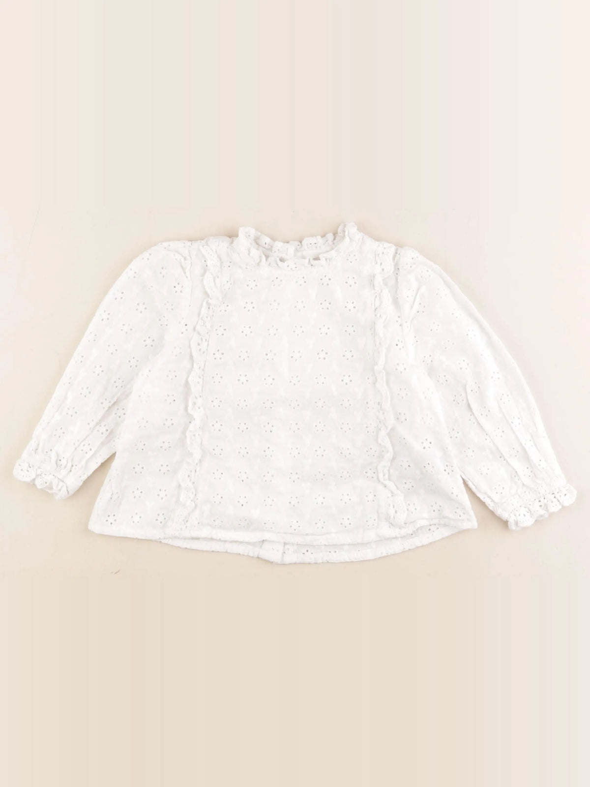 Vertbaudet - blouse blanc - 24 mois