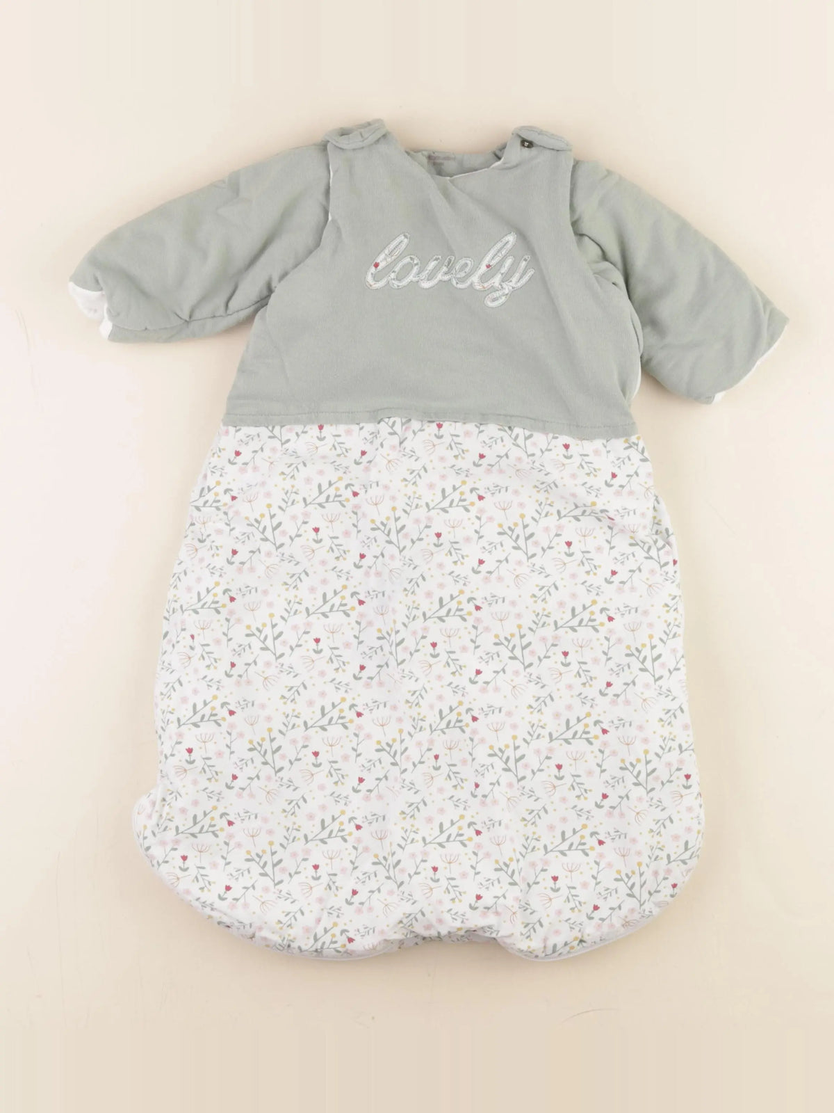 Vertbaudet - gigoteuse TOG 3 vert - 0/6 mois