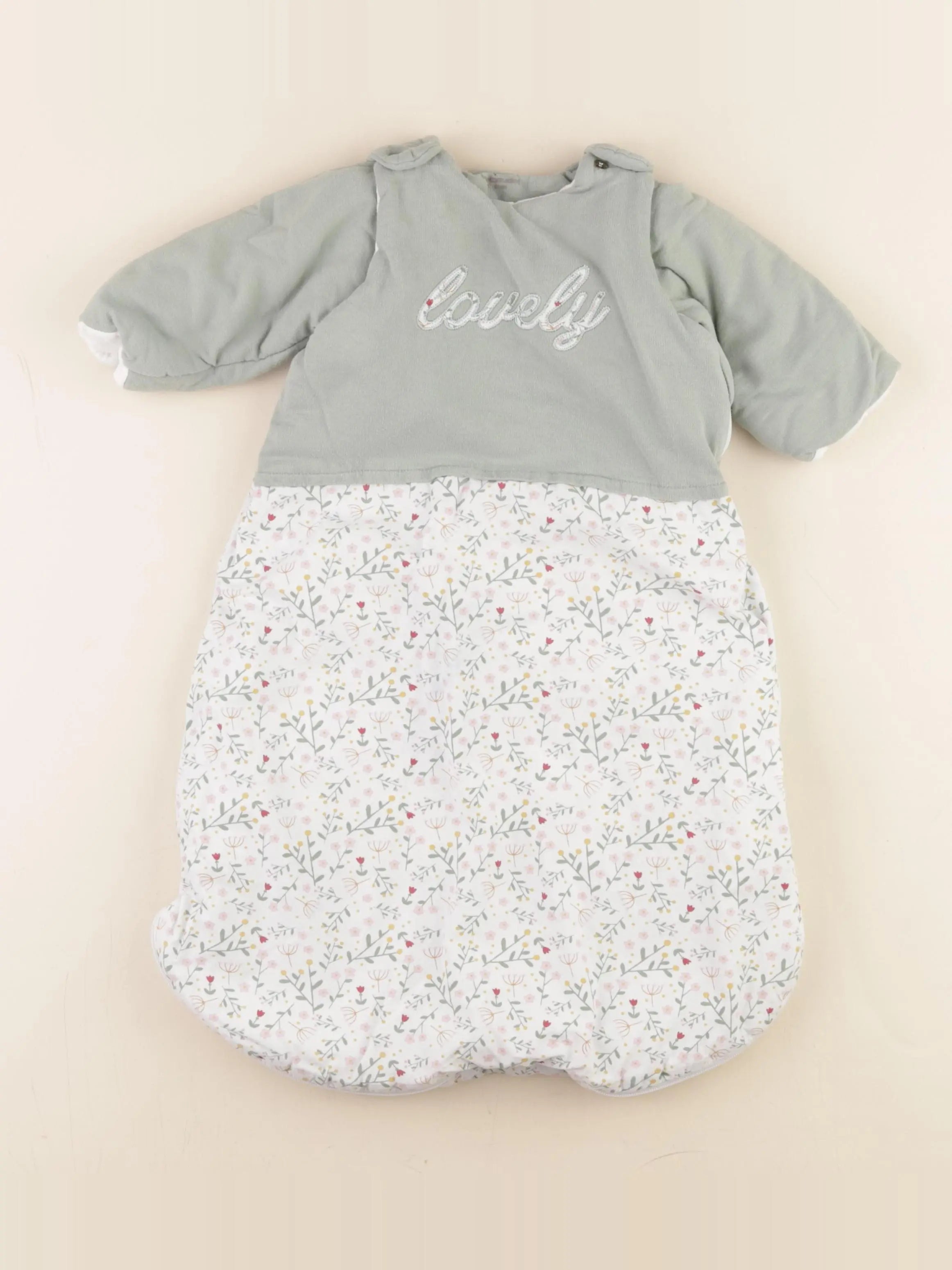 Vertbaudet - gigoteuse TOG 3 vert - 0/6 mois