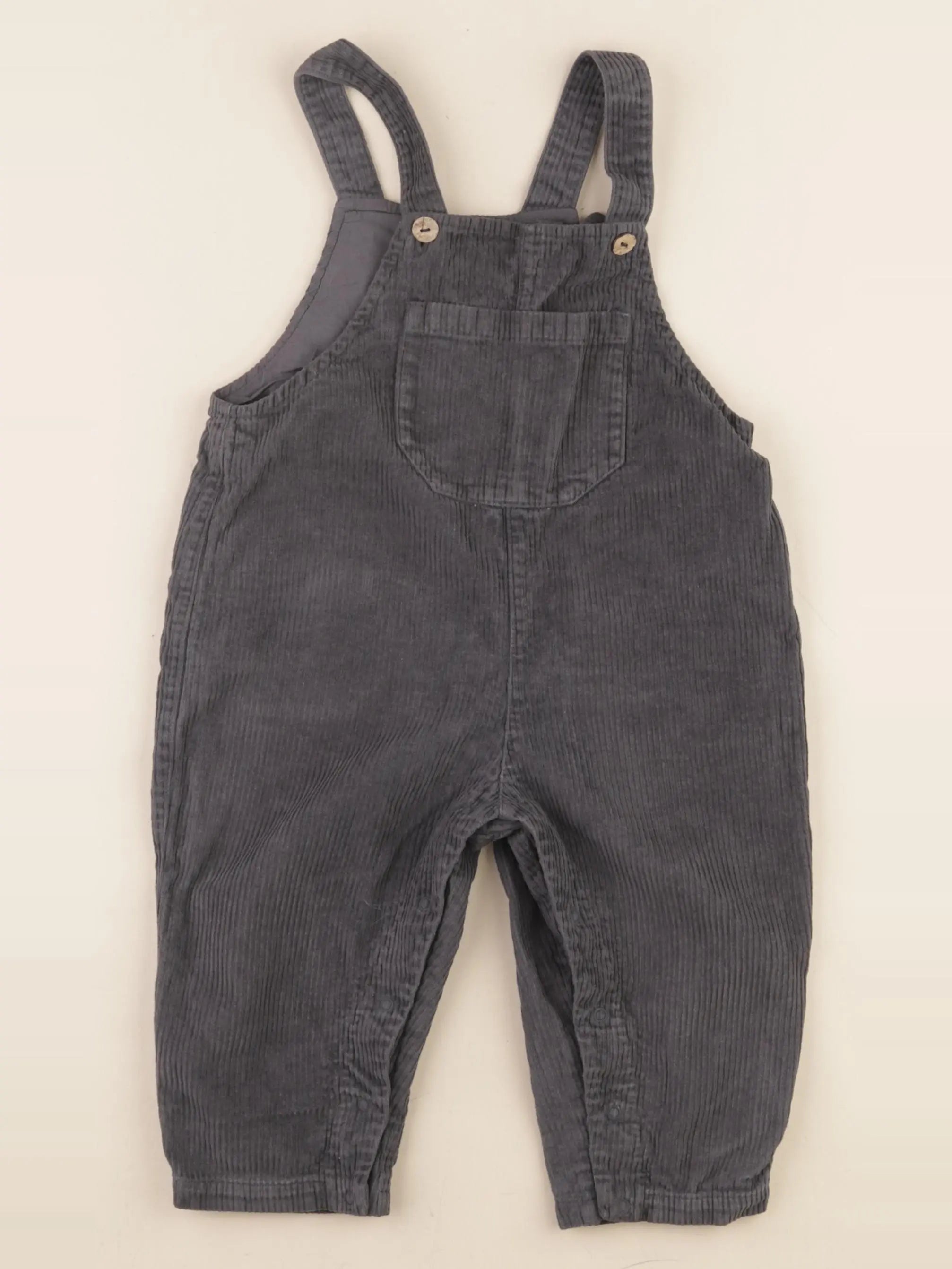 Play Up - salopette gris - 18 mois