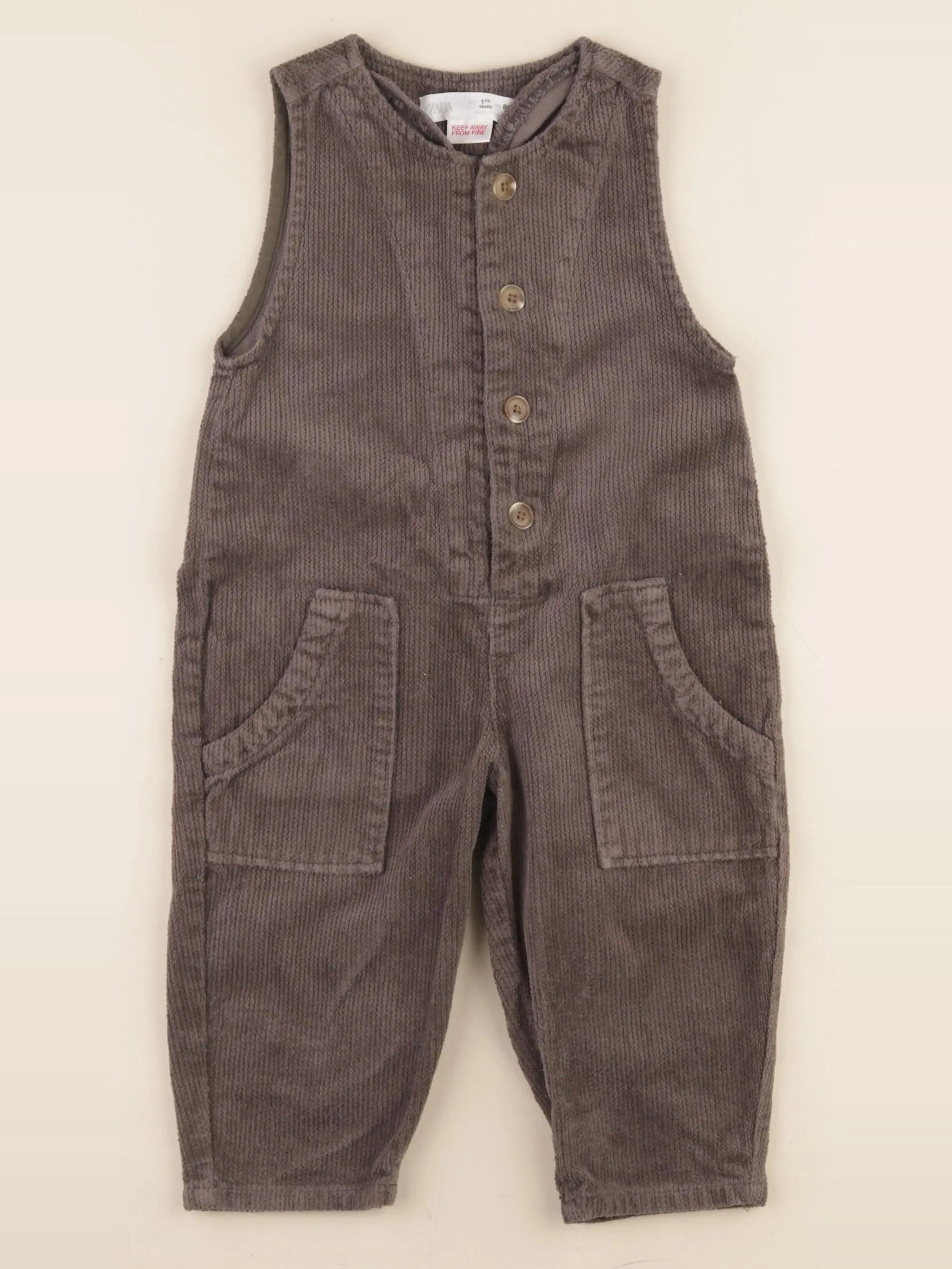 Zara - combinaison marron - 18 mois