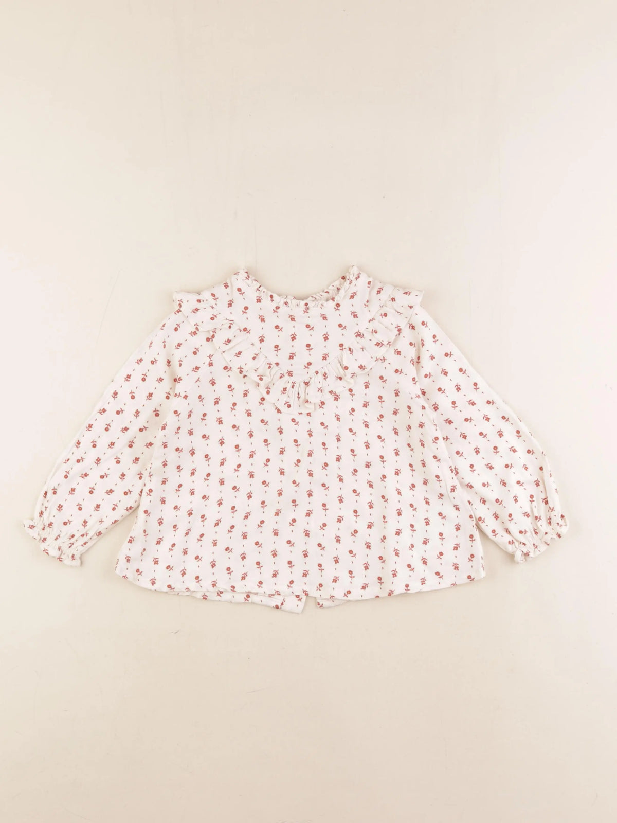Vertbaudet - blouse multicolore, rose - 2 ans