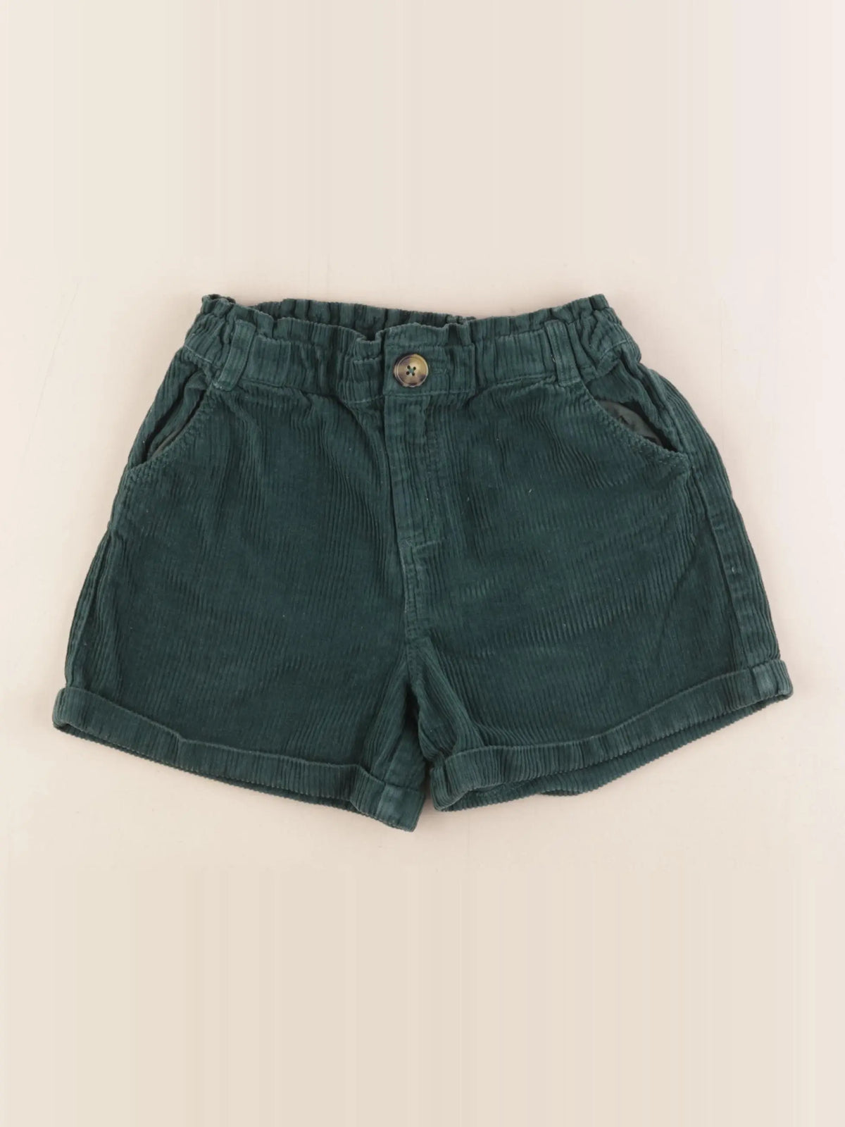 Vertbaudet - short vert - 6 ans