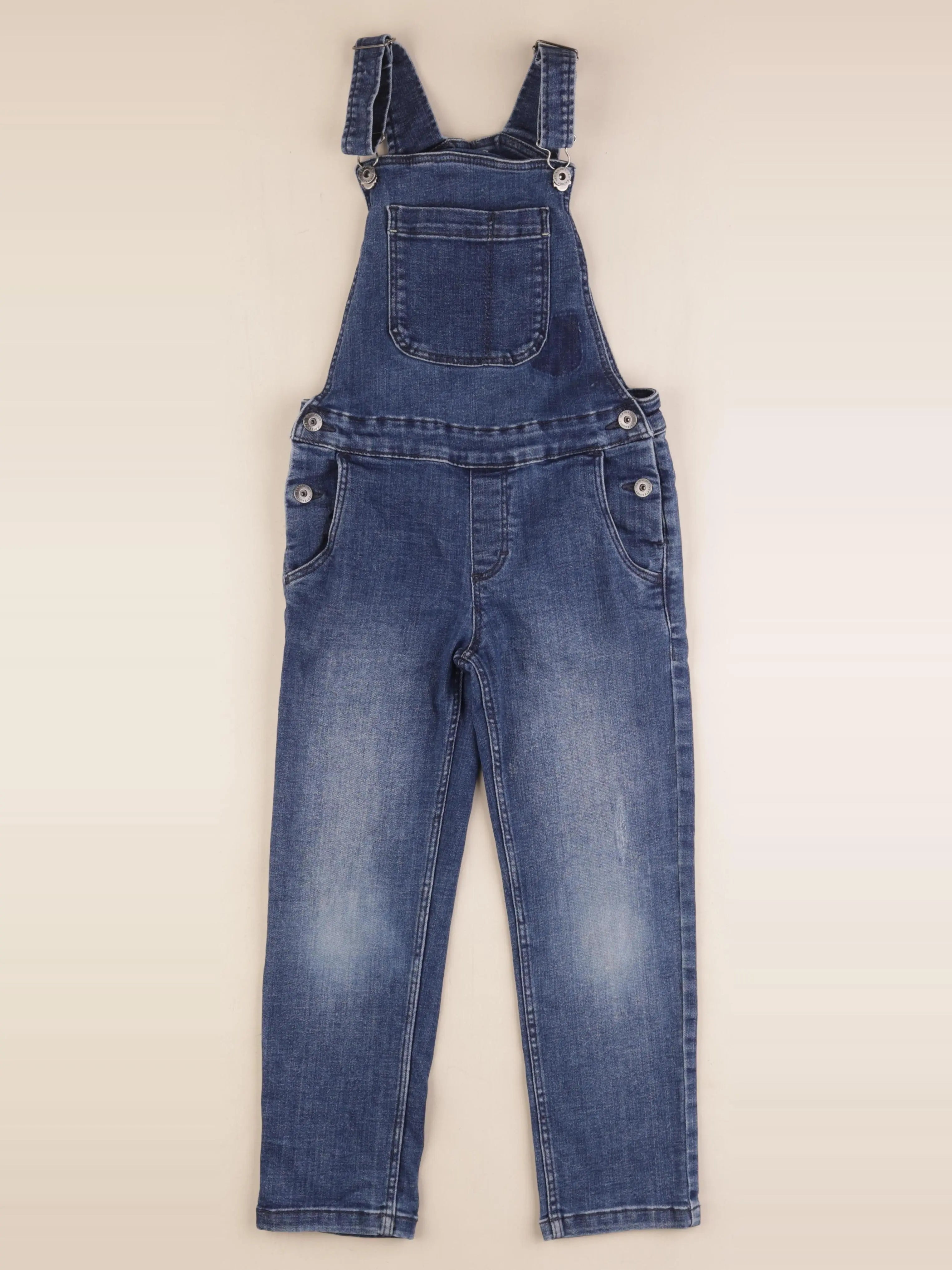 Vertbaudet - salopette bleu - 7 ans