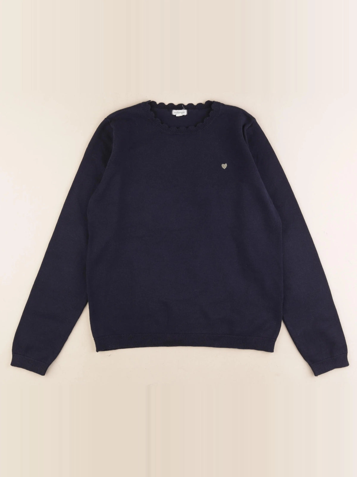 Vertbaudet - pull bleu - 14 ans