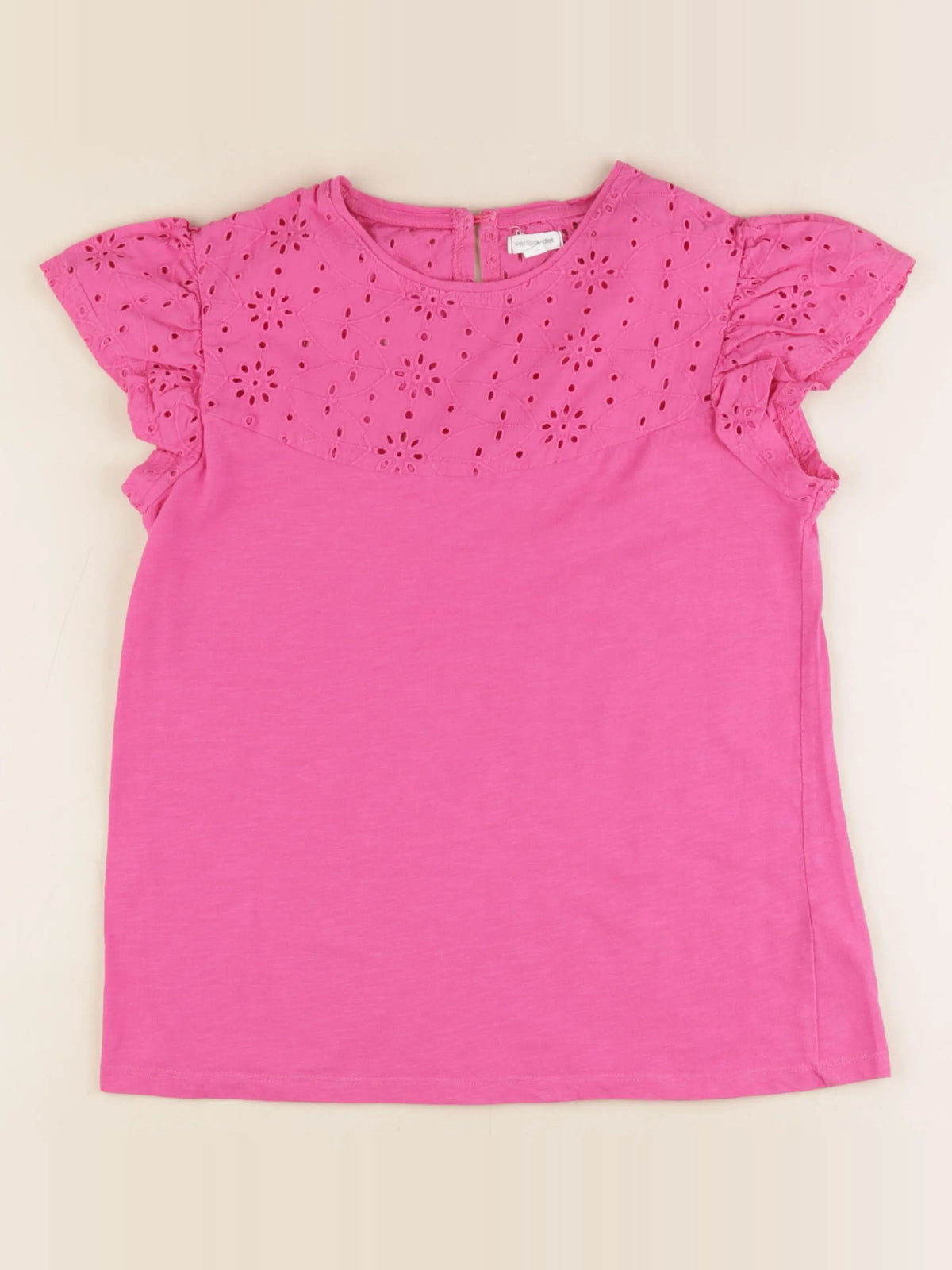 Vertbaudet - tee-shirt rose - 14 ans
