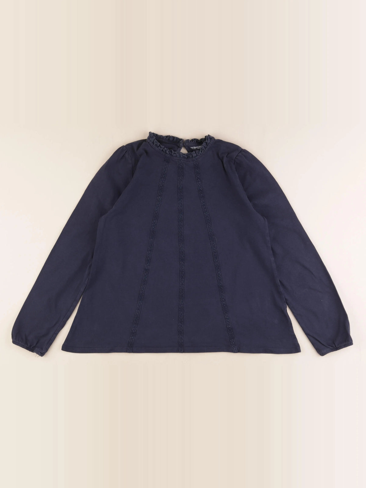 Vertbaudet - tee-shirt bleu - 14 ans