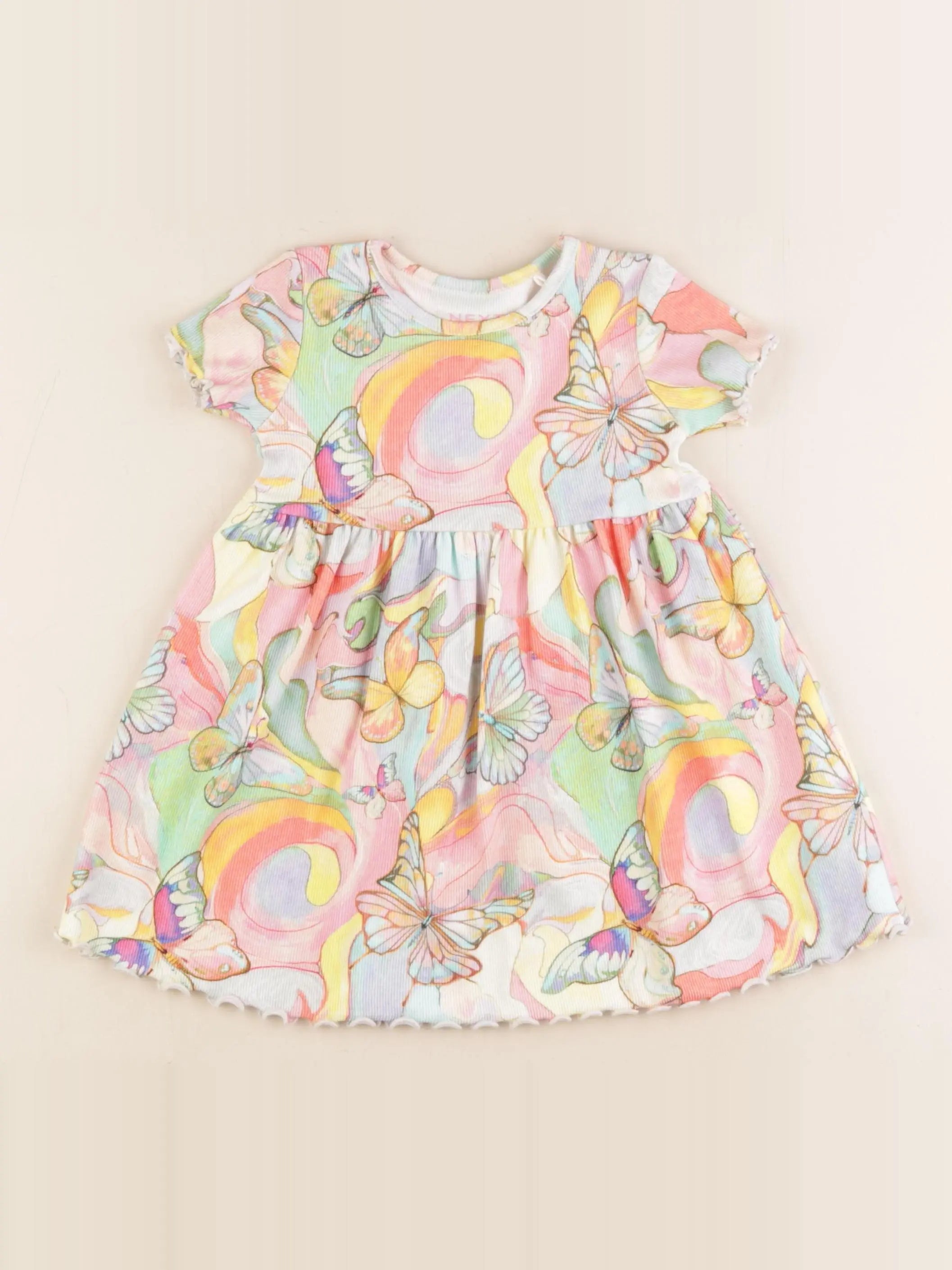 Next - robe multicolore - 9/12 mois