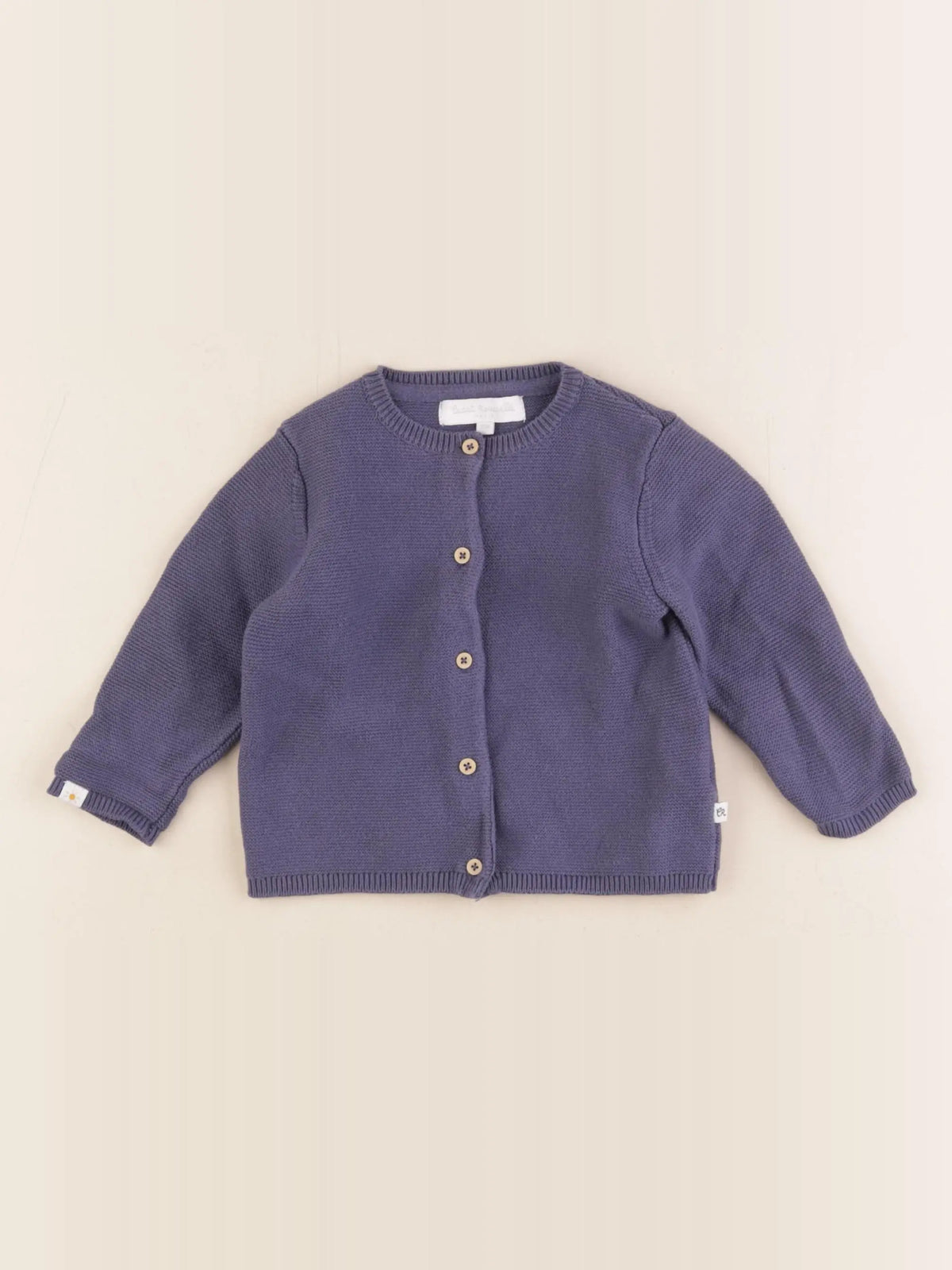 Cadet Rousselle - gilet bleu - 6 mois