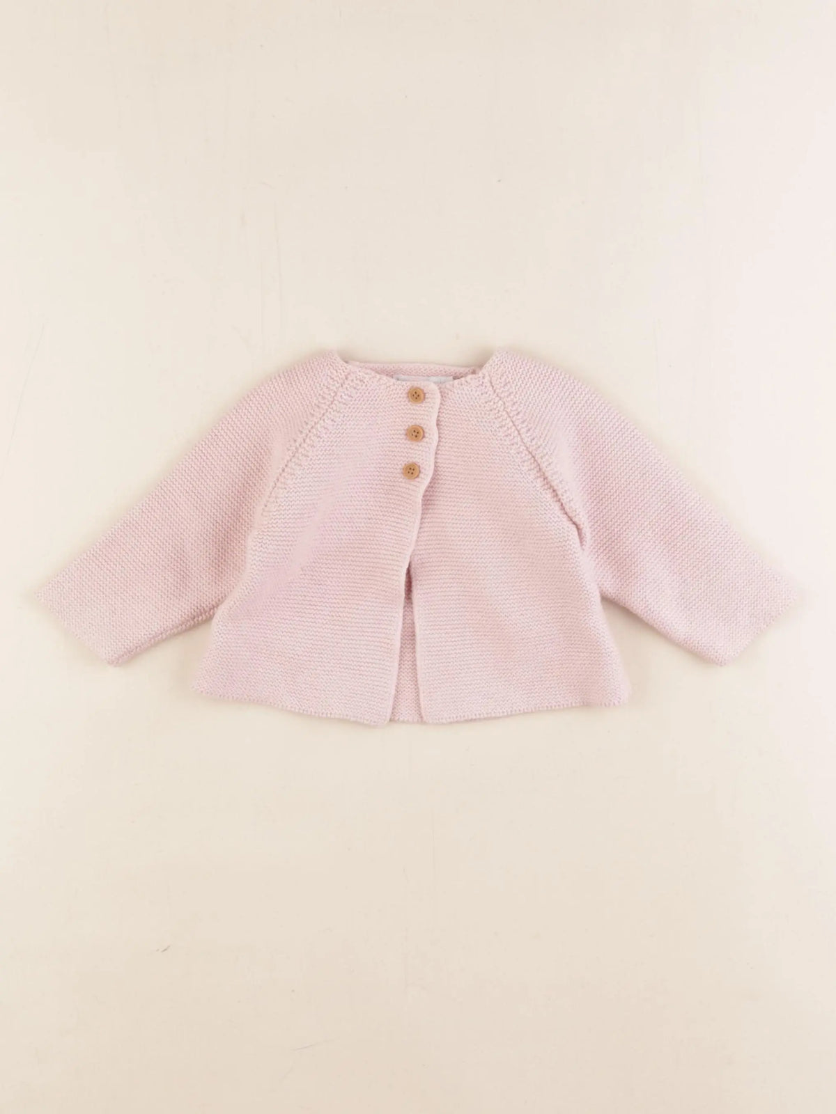 Boutchou - gilet rose - 6 mois