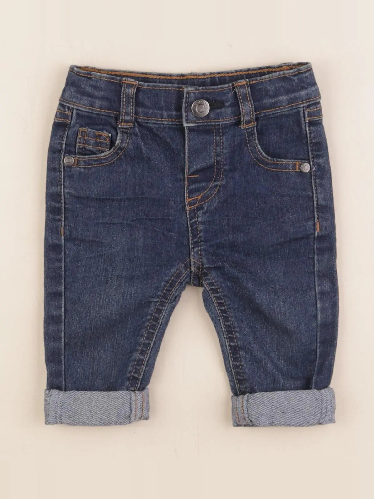 Tape à l'oeil - jean bleu - 3 mois