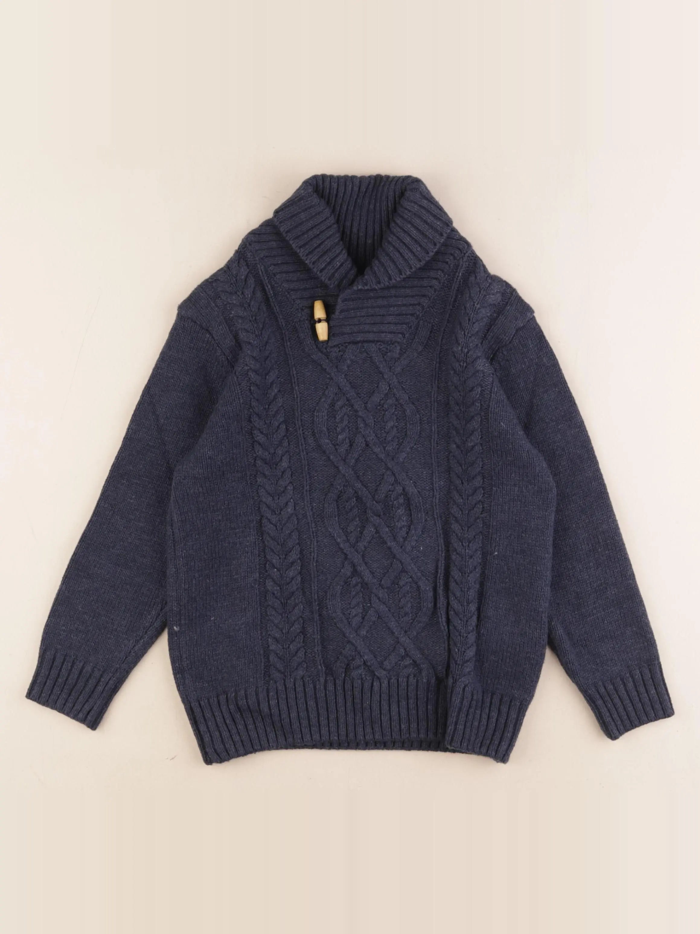 Cyrillus - pull bleu - 6 ans