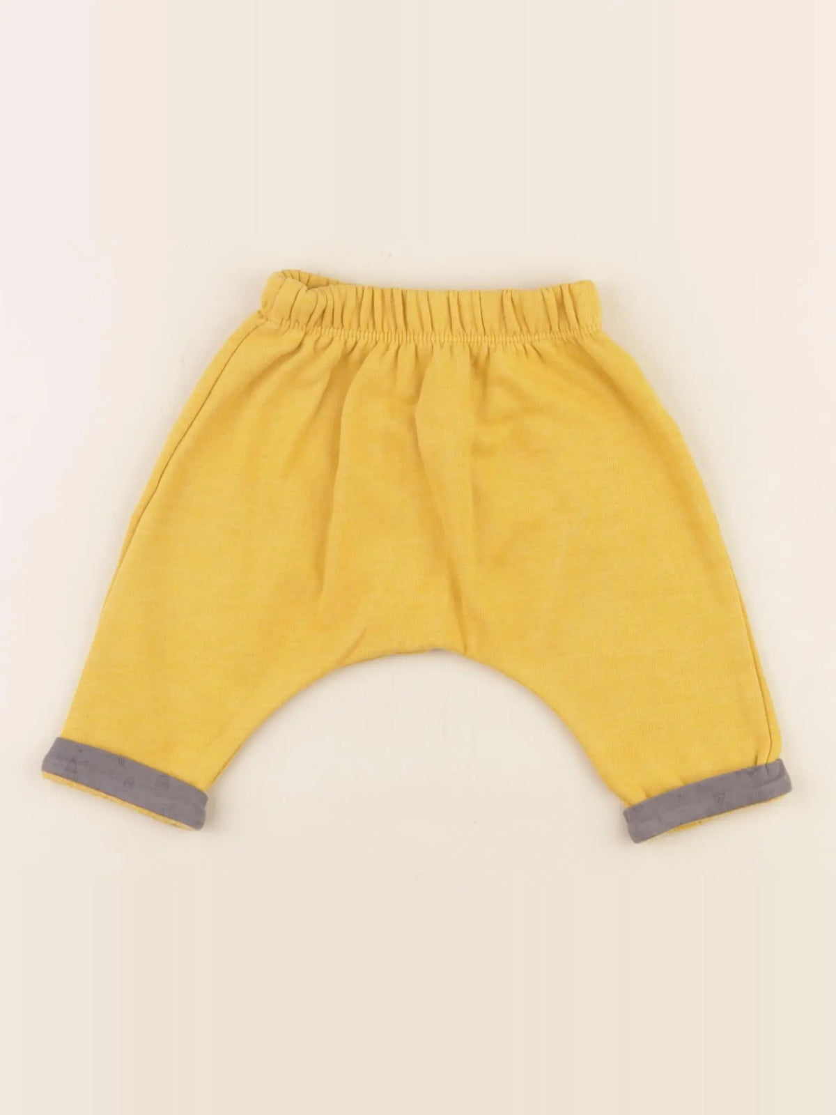 Vertbaudet - sarouel jaune - 3 mois