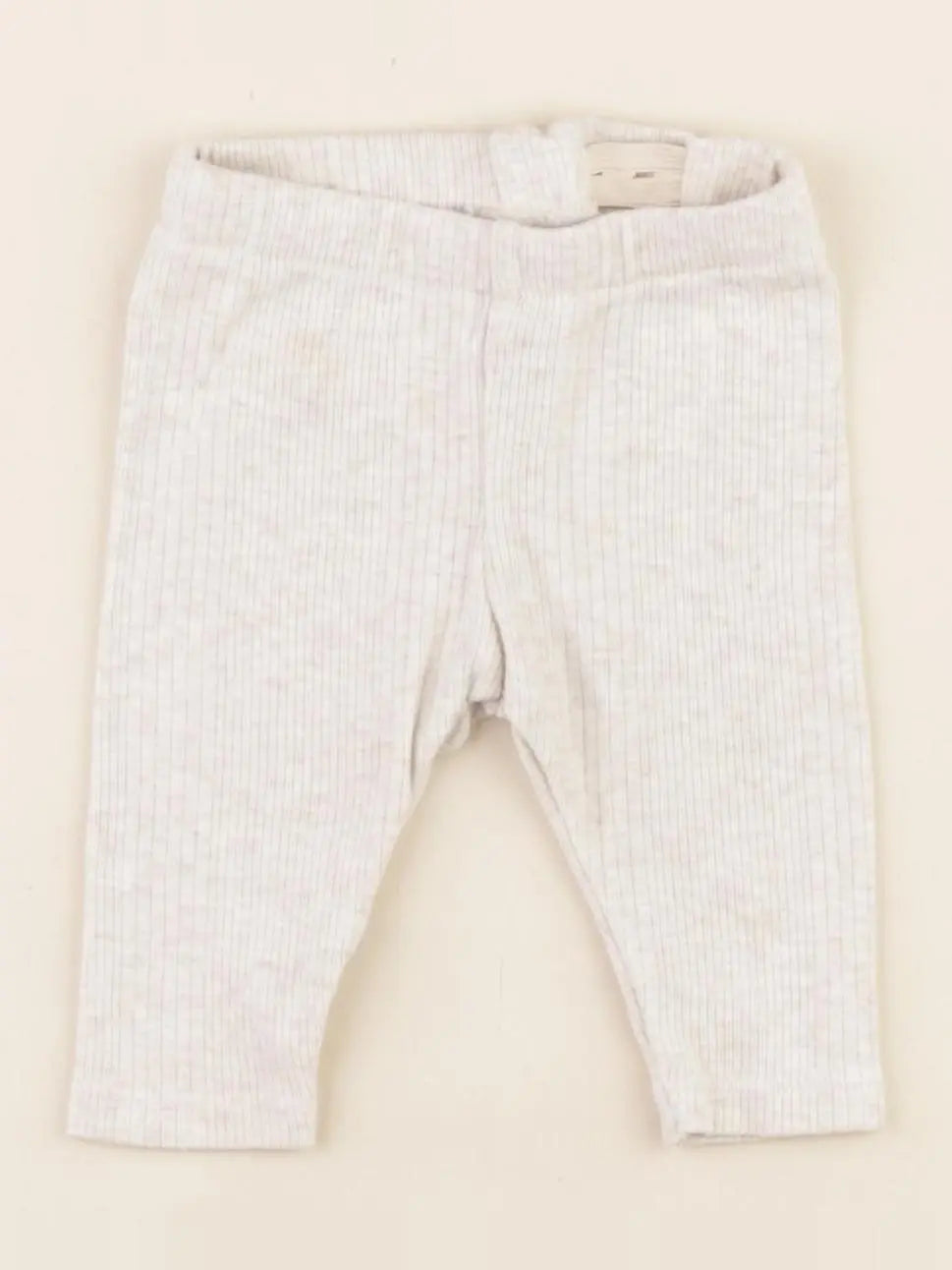 H&M - legging beige - 0/1 mois