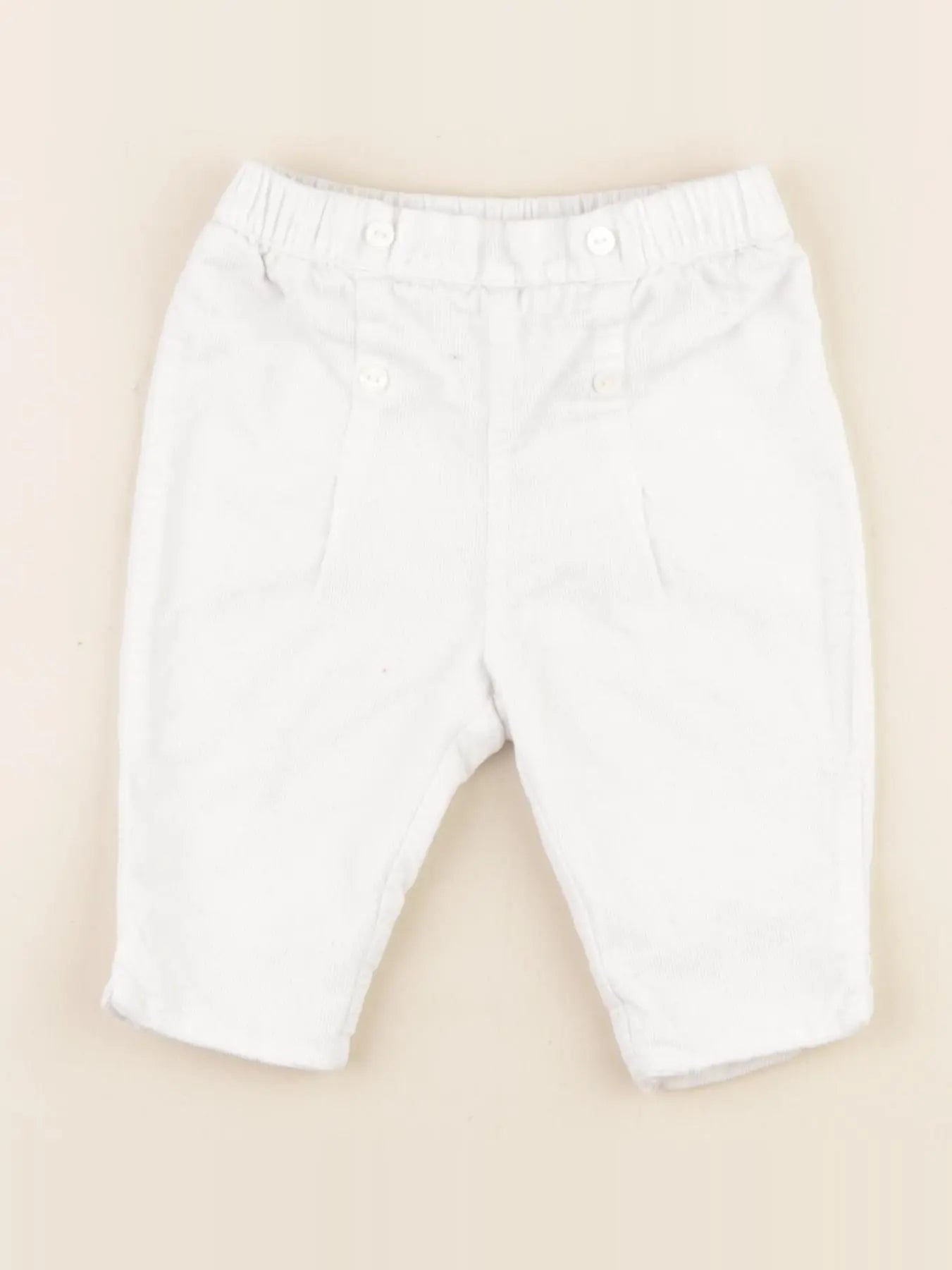 Cyrillus - pantalon blanc - 3 mois