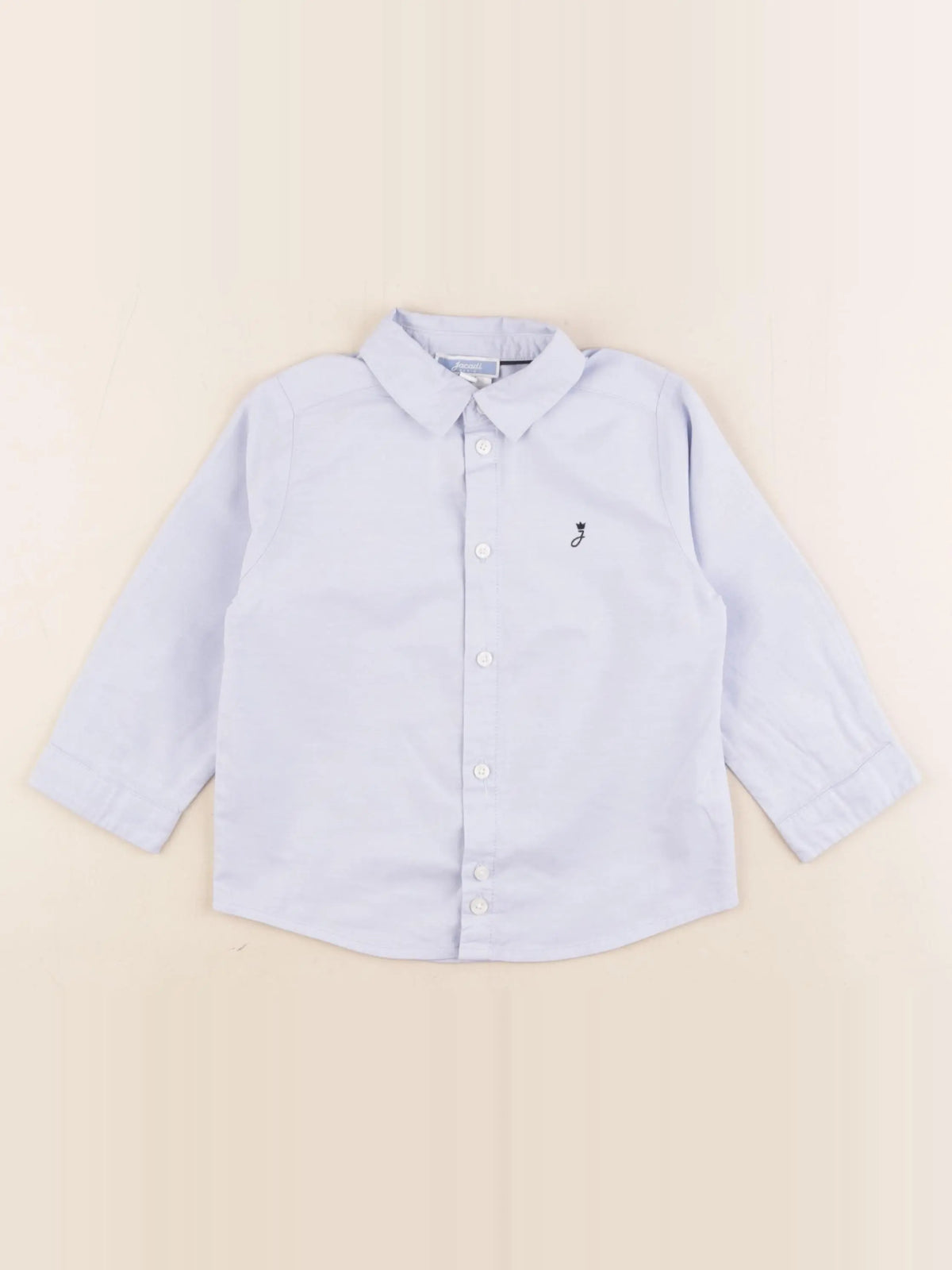 Jacadi - chemise bleu - 24 mois