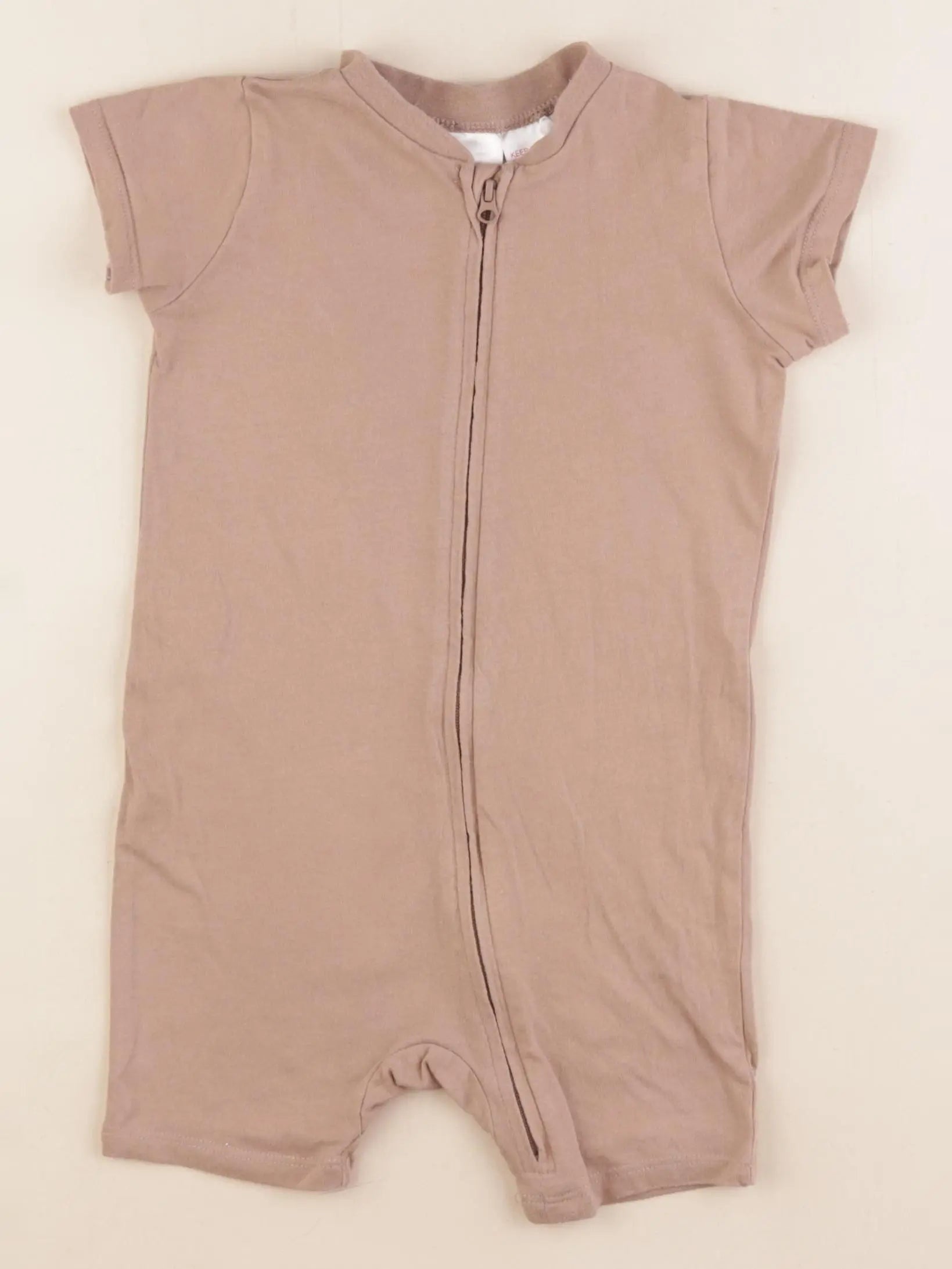 H&M - pyjama coton marron - 12/18 mois