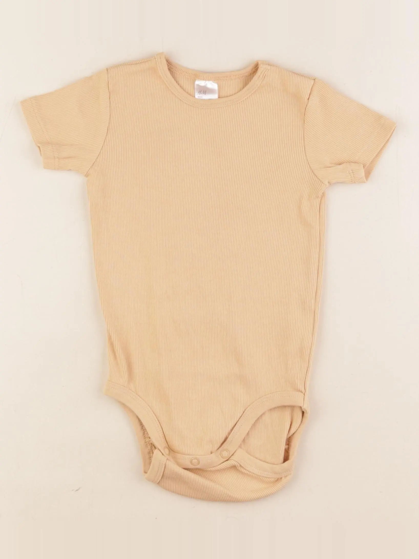 H&M - body jaune - 12/18 mois