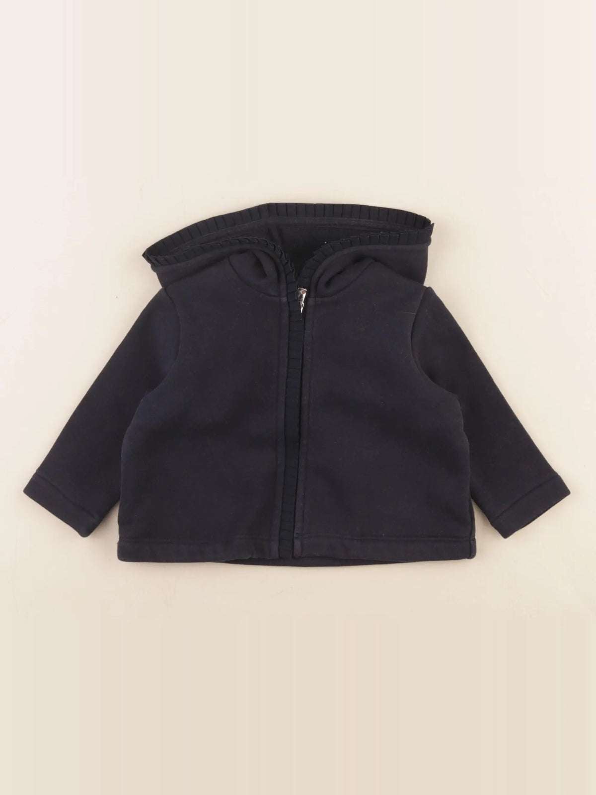 Jacadi - sweat bleu - 6 mois