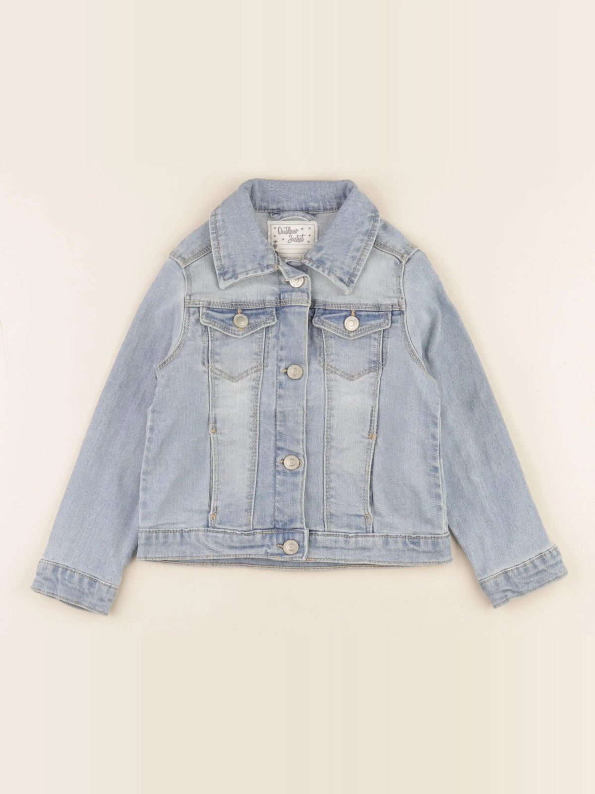 Vertbaudet - veste bleu - 4 ans