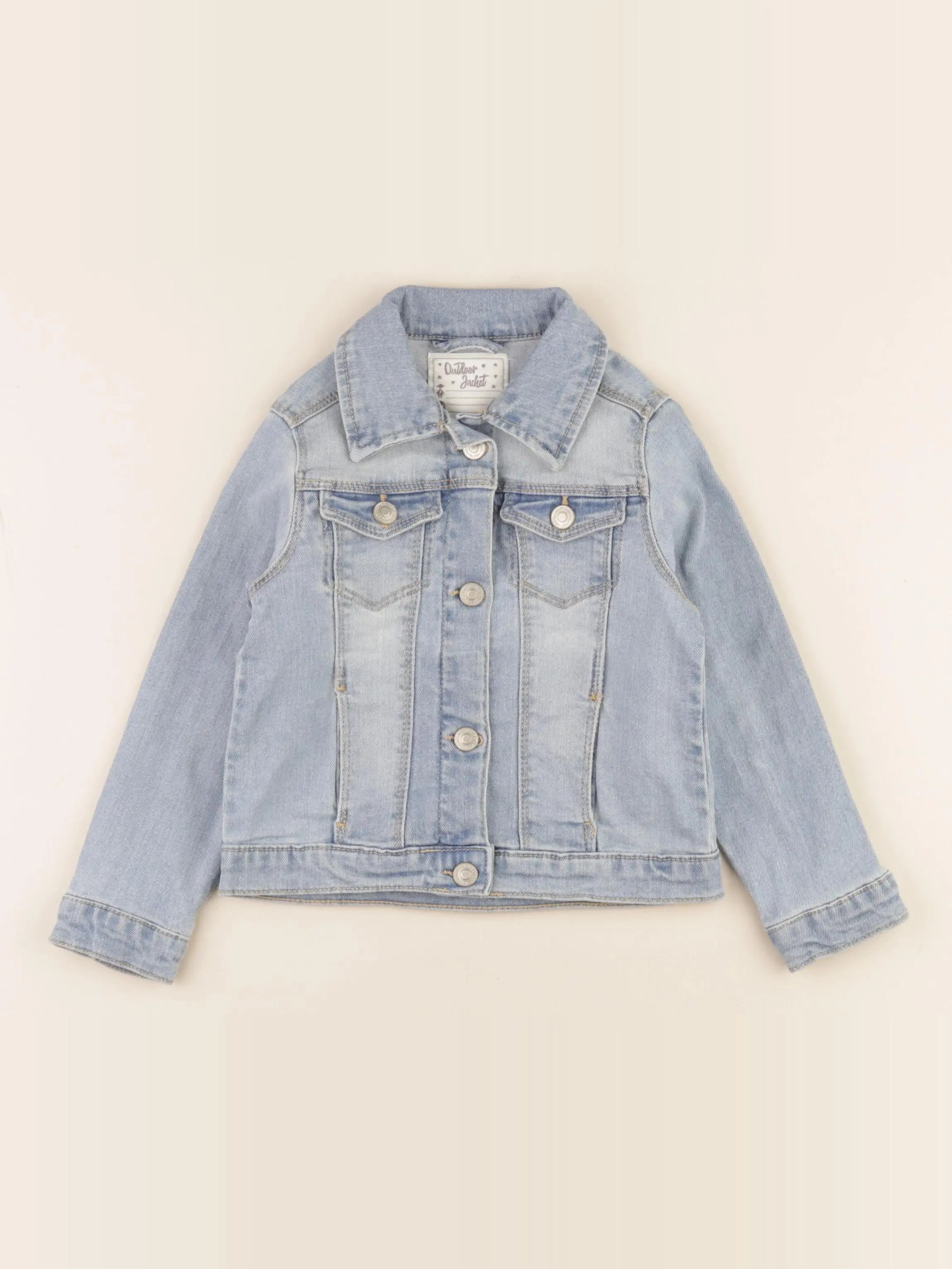 Vertbaudet - veste bleu - 4 ans