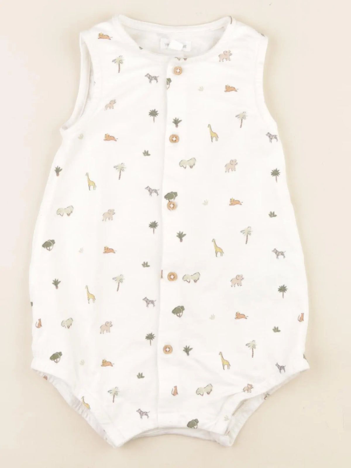 Vertbaudet - combinaison blanc - 18 mois