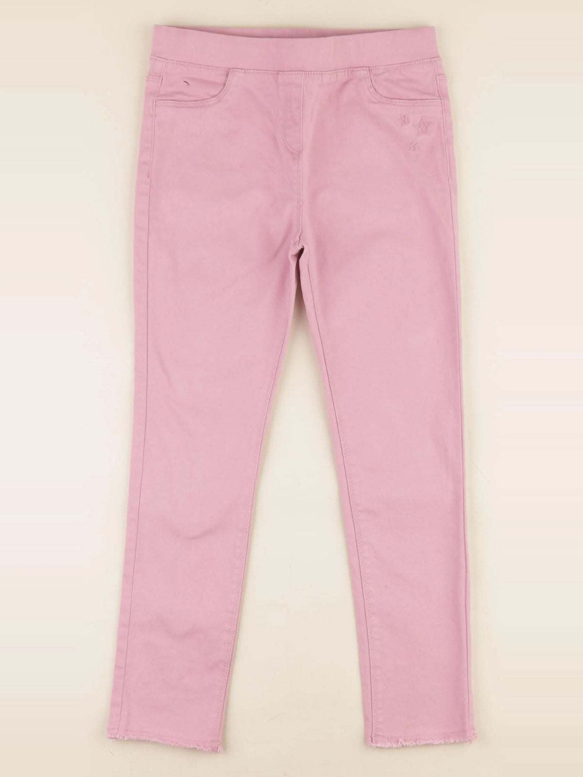 Vertbaudet - jegging rose - 9 ans
