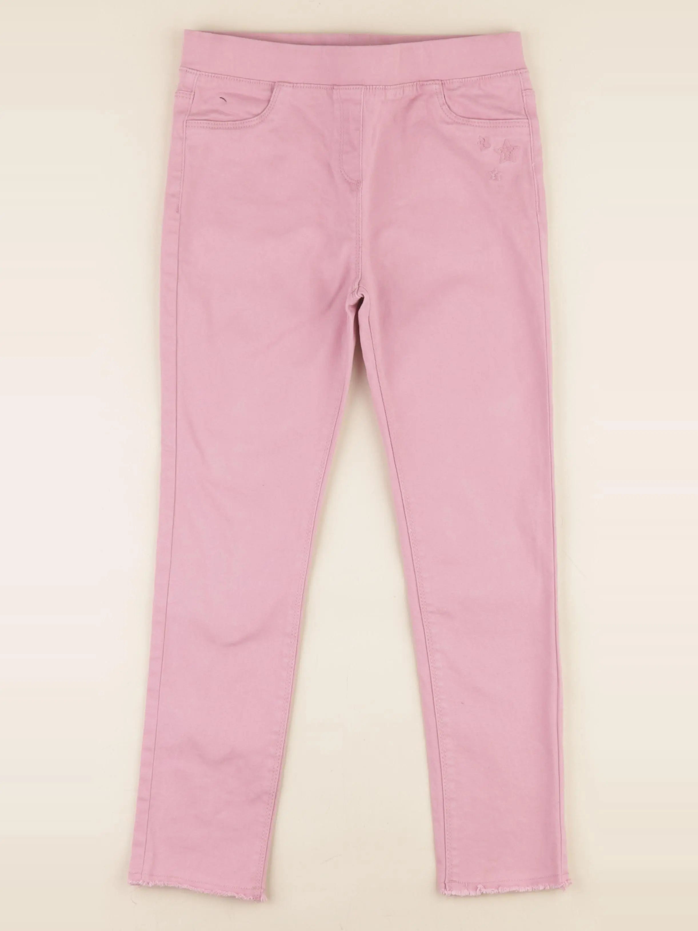 Vertbaudet - jegging rose - 9 ans