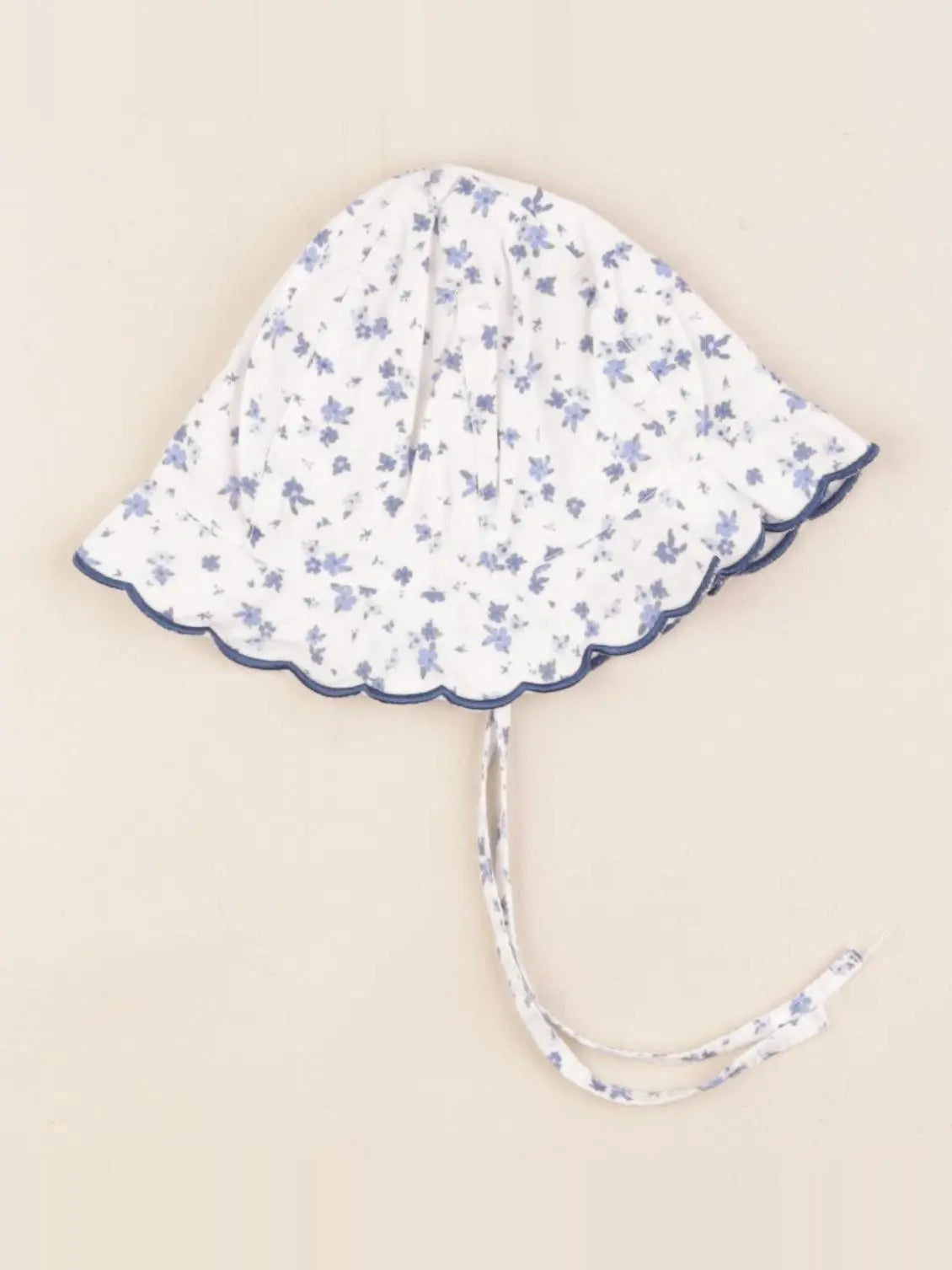 Vertbaudet - chapeau blanc - 3/6 mois