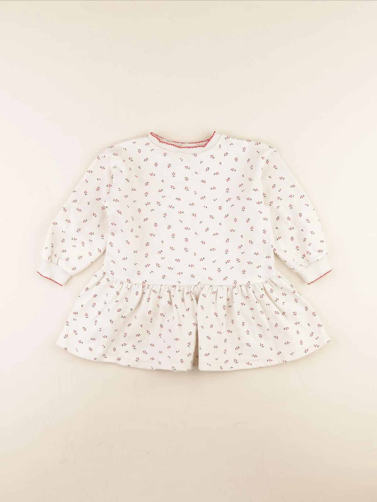 H&M - robe blanc - 2/4 ans