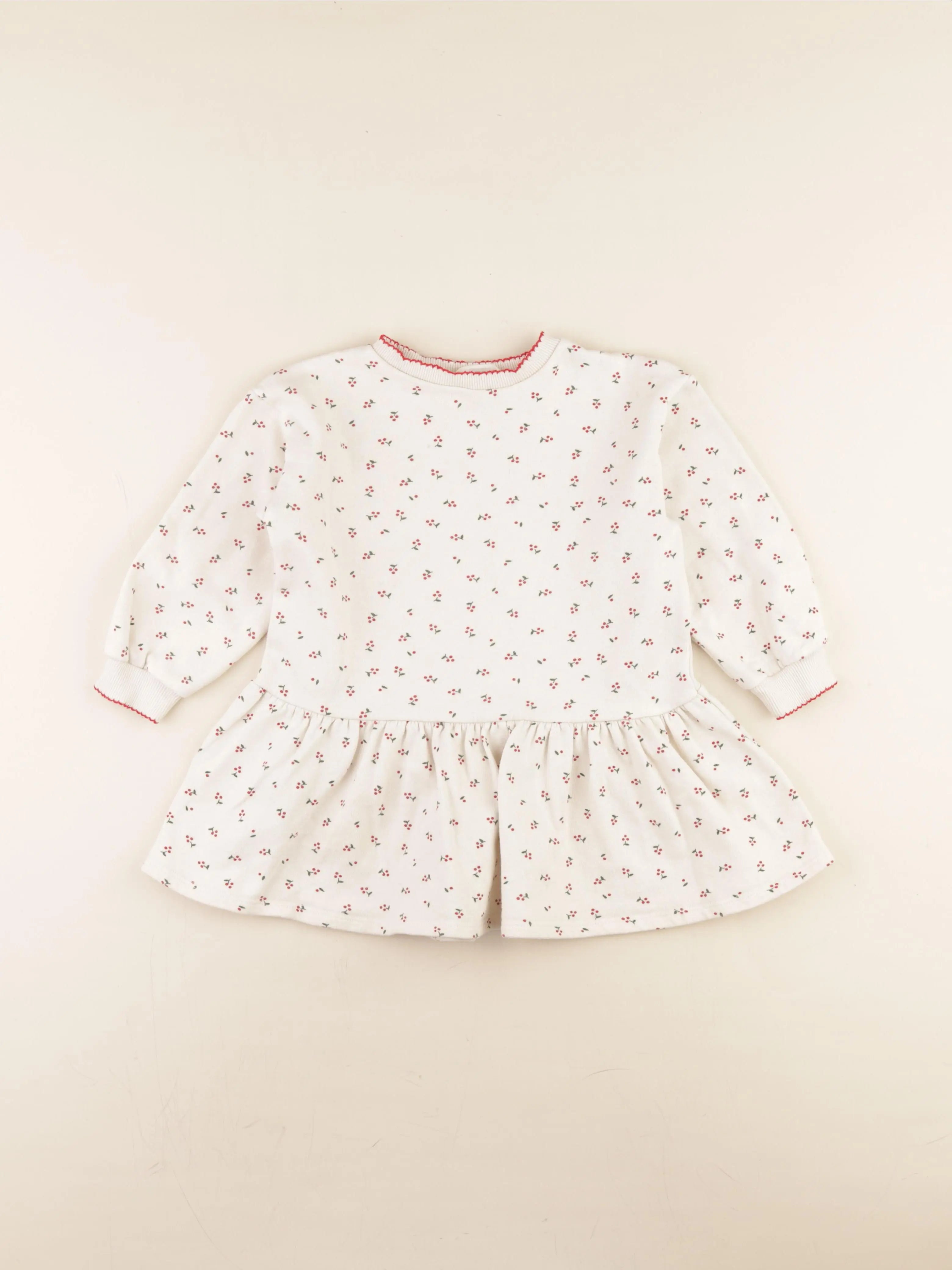 H&M - robe blanc - 2/4 ans