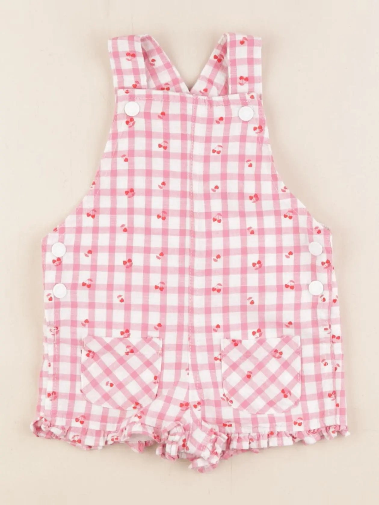 Sergent Major - salopette rose - 3 mois
