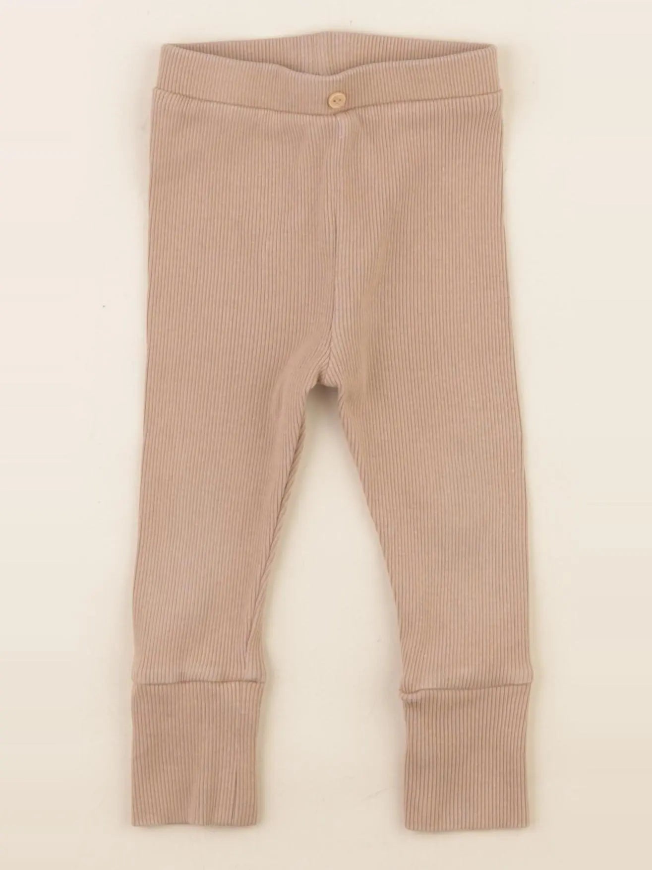 Vertbaudet - legging marron - 9 mois