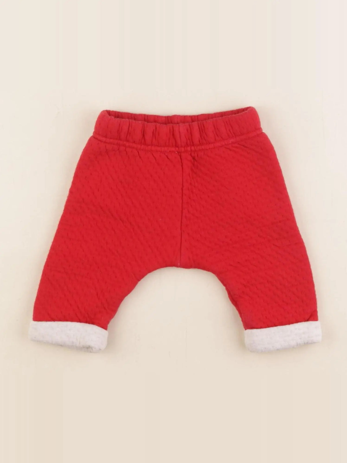 Petit Bateau - sarouel rouge - 1 mois