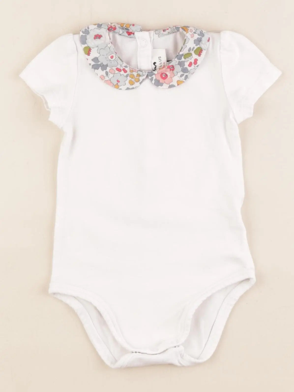 Cyrillus - body liberty blanc - 6 mois