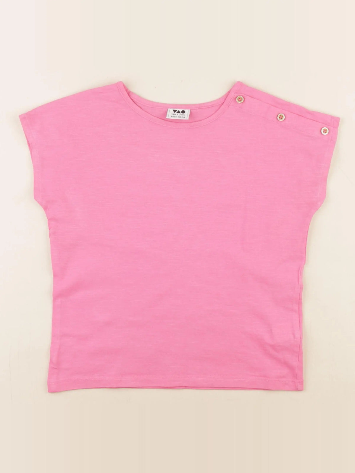 Tape à l'oeil - tee-shirt rose - 6 ans