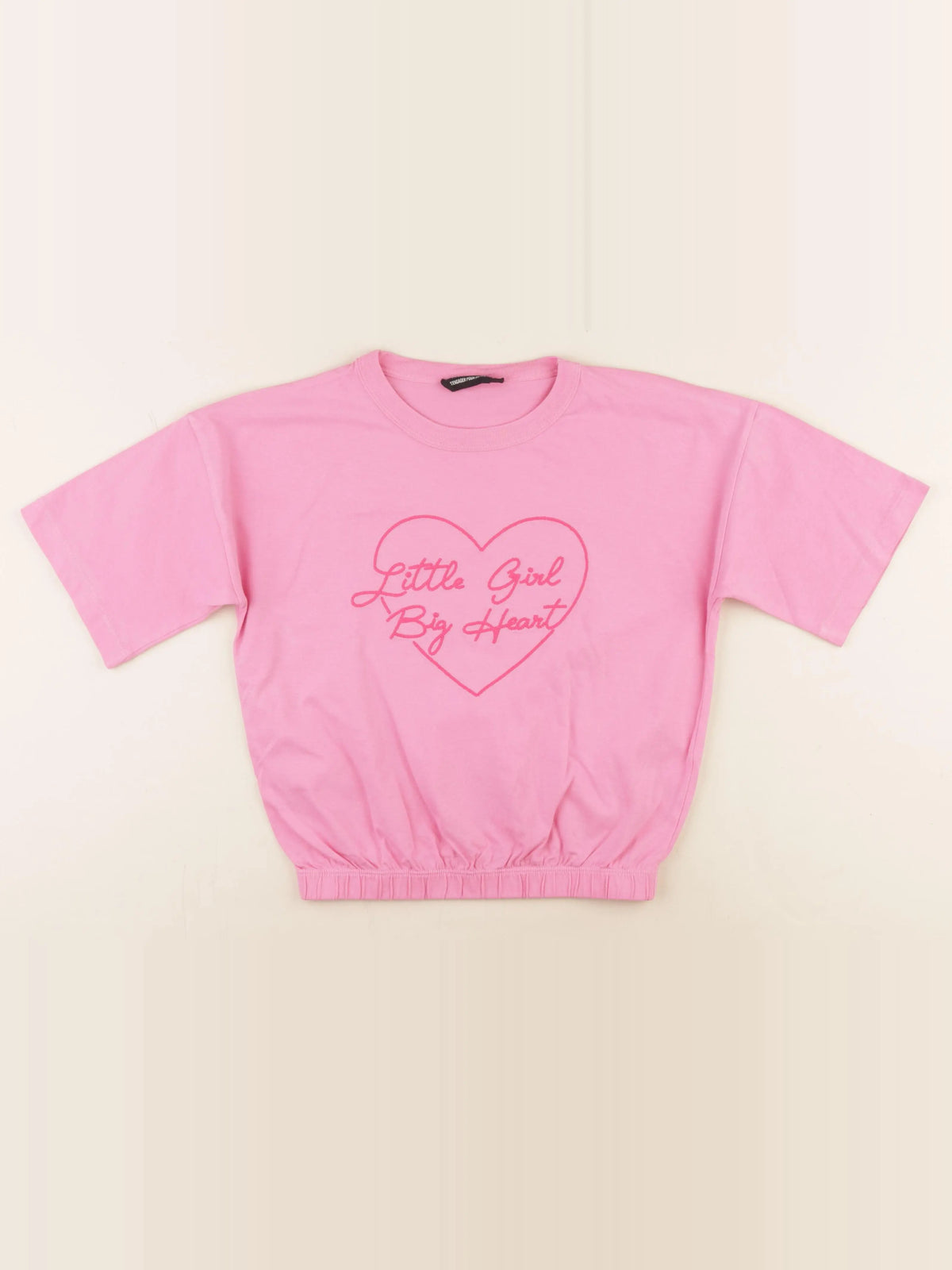 Monoprix - tee-shirt rose - 12 ans