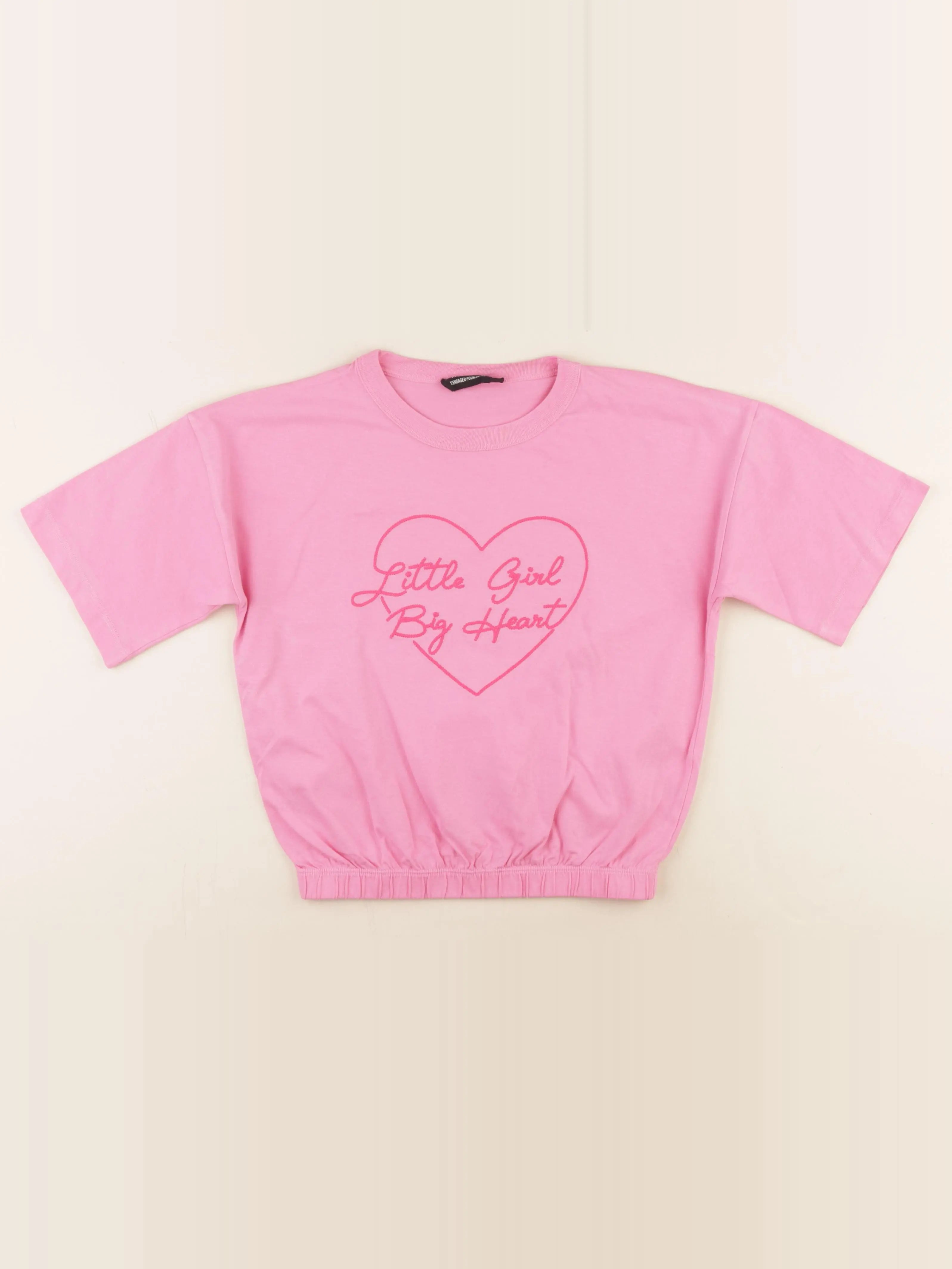 Monoprix - tee-shirt rose - 12 ans