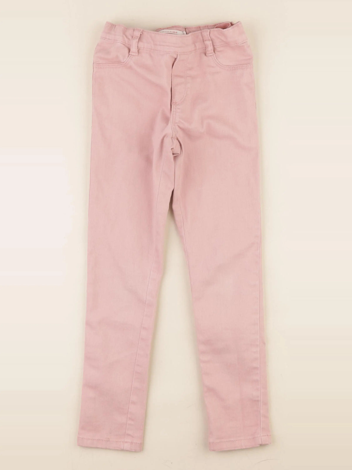 Monoprix - jegging rose - 6 ans