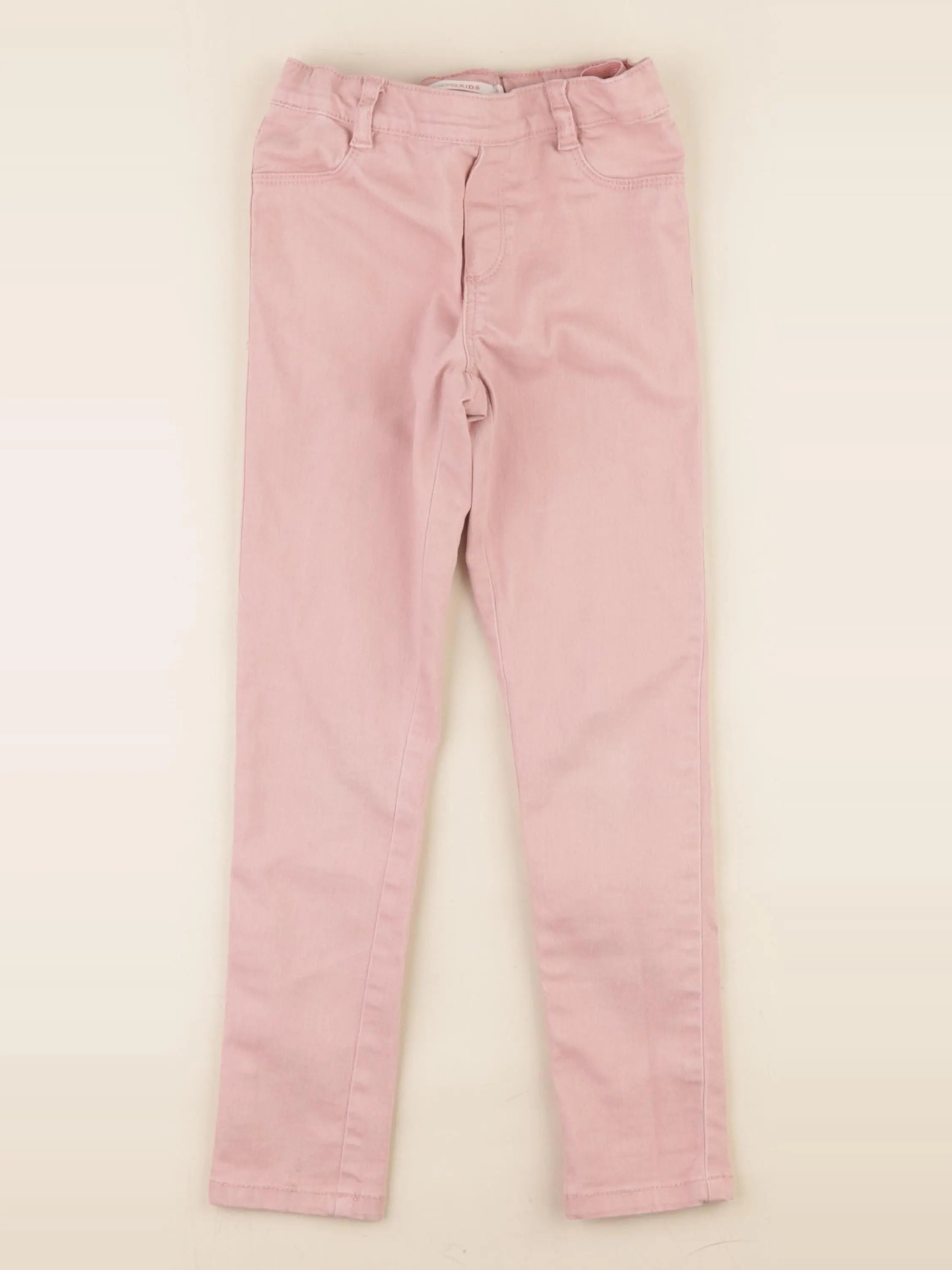 Monoprix - jegging rose - 6 ans