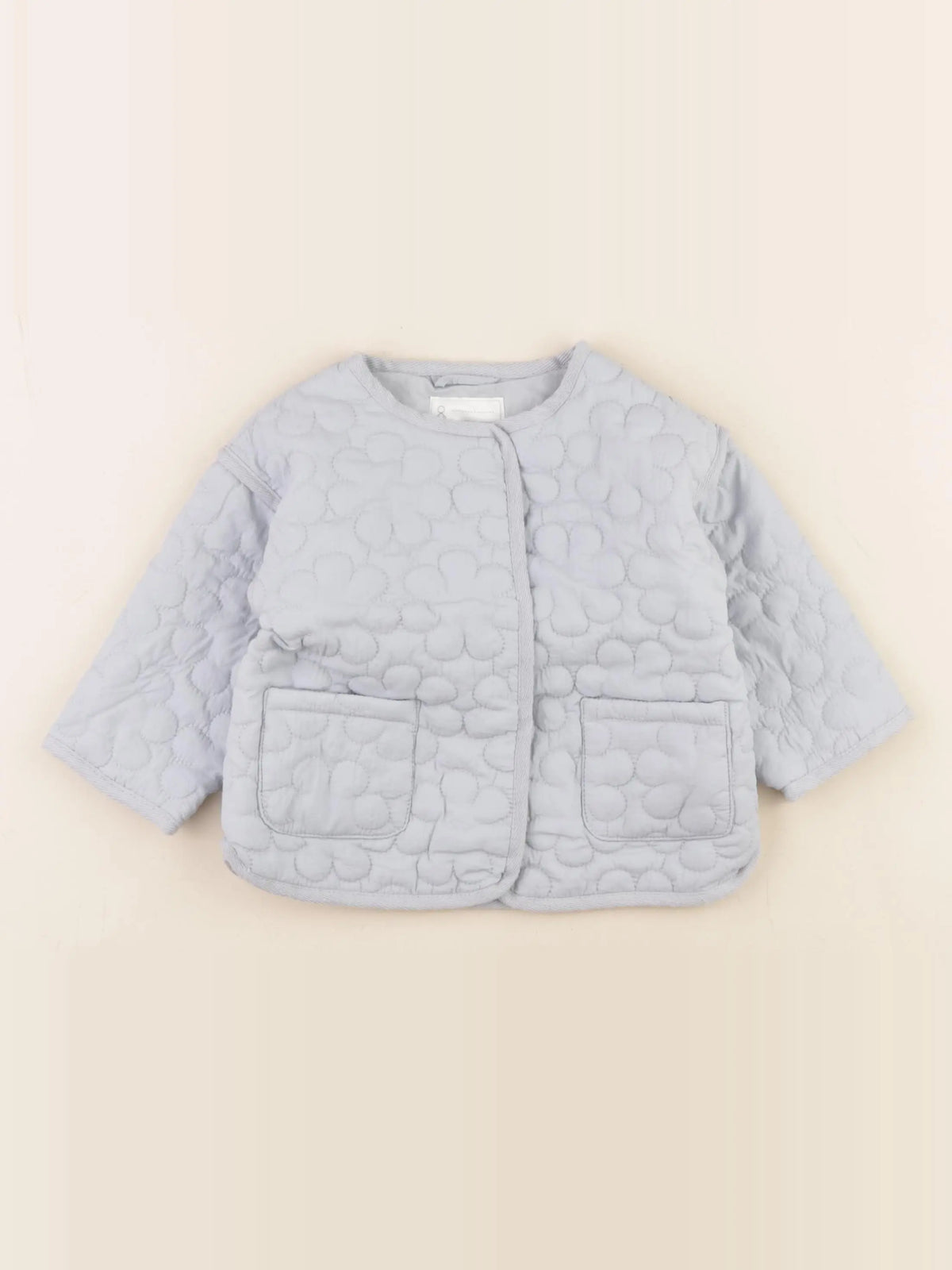 Vertbaudet - veste bleu - 12 mois
