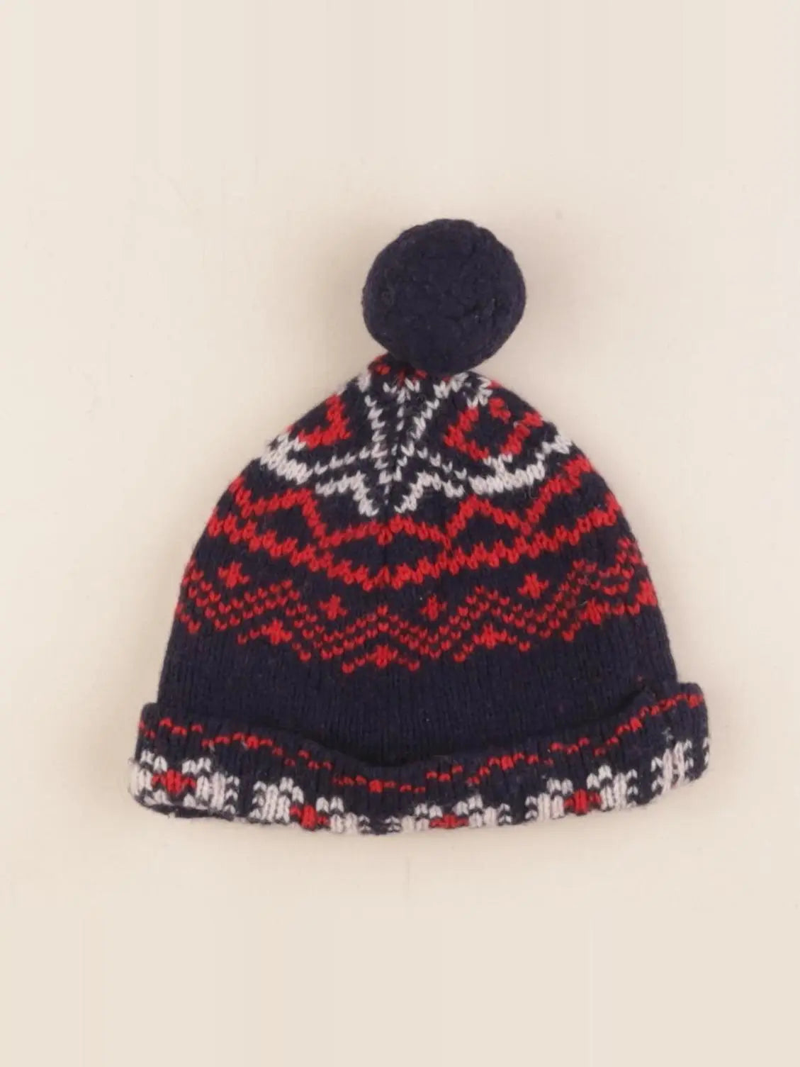 Petit Bateau - bonnet bleu - 3/4 ans