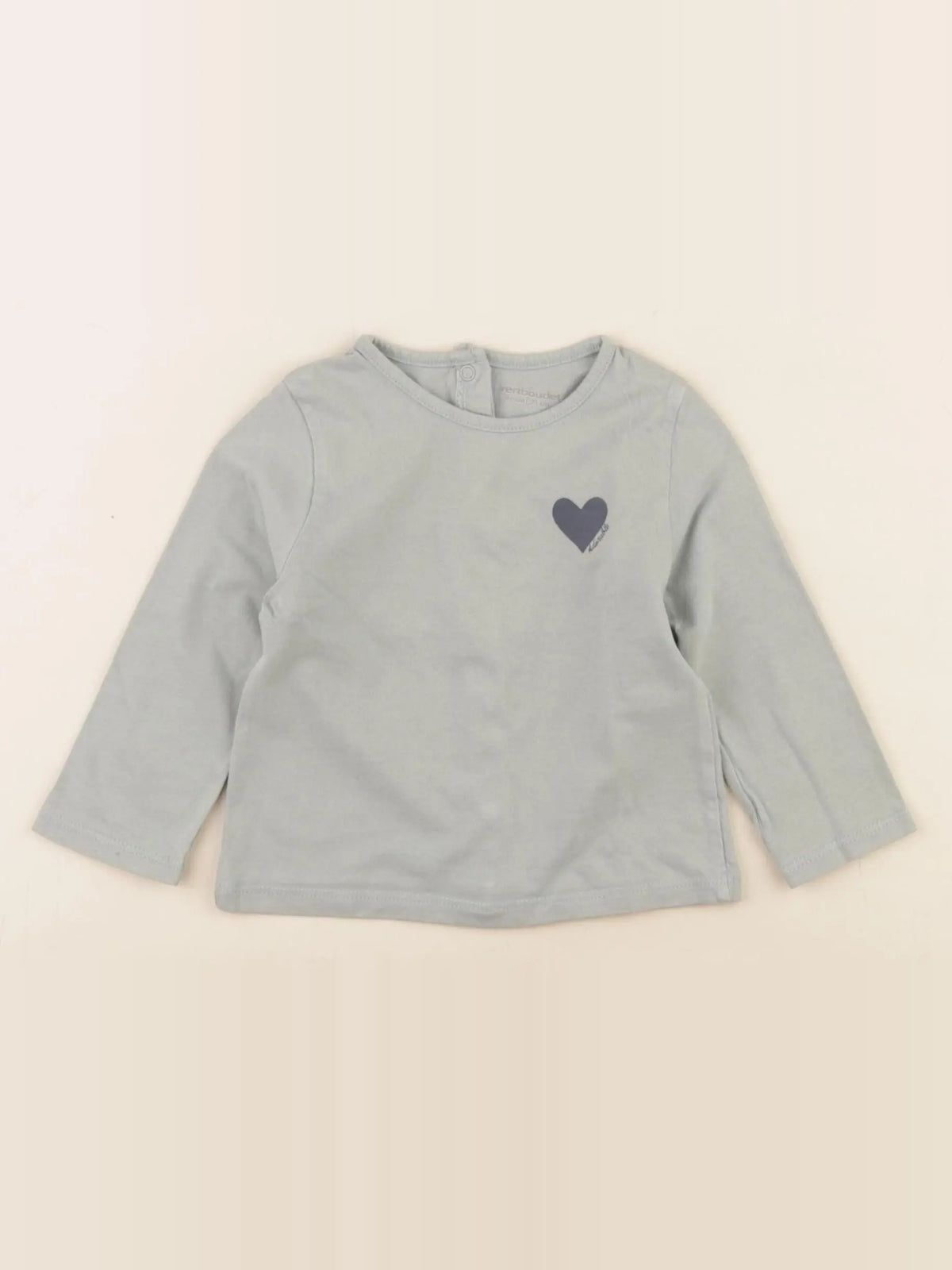 Vertbaudet - tee-shirt vert - 9 mois